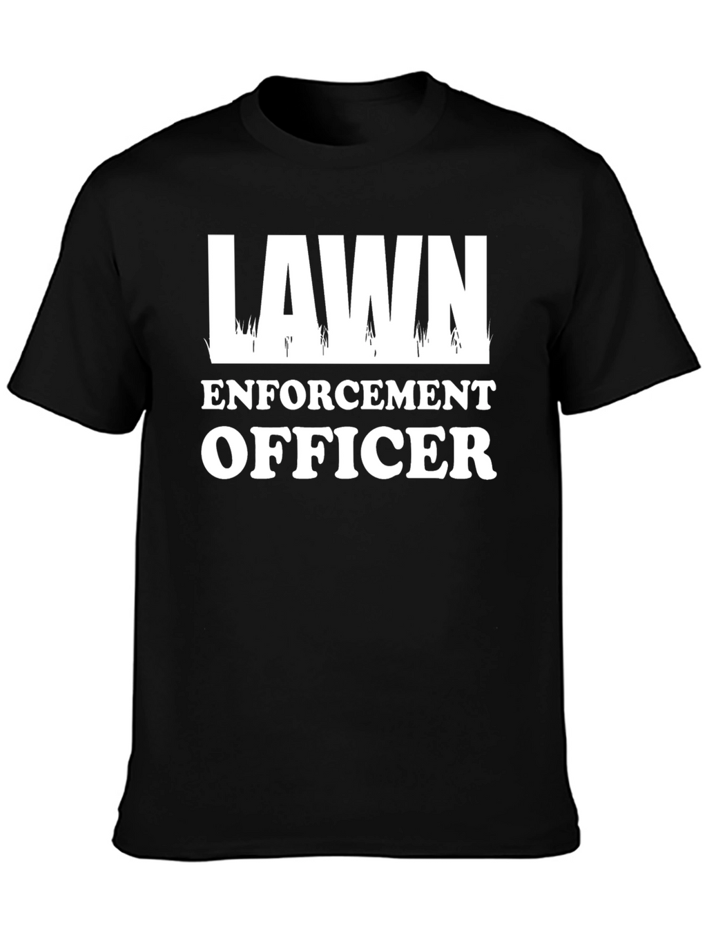 Lawn Enforcement Officer Graphic T-Shirt