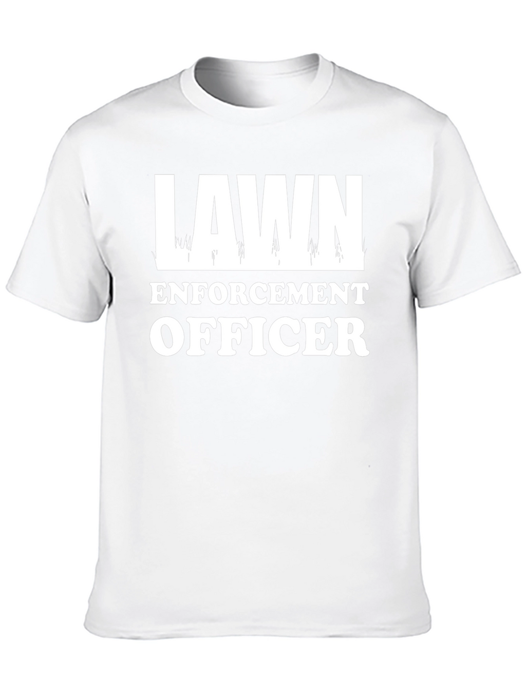Lawn Enforcement Officer Graphic T-Shirt