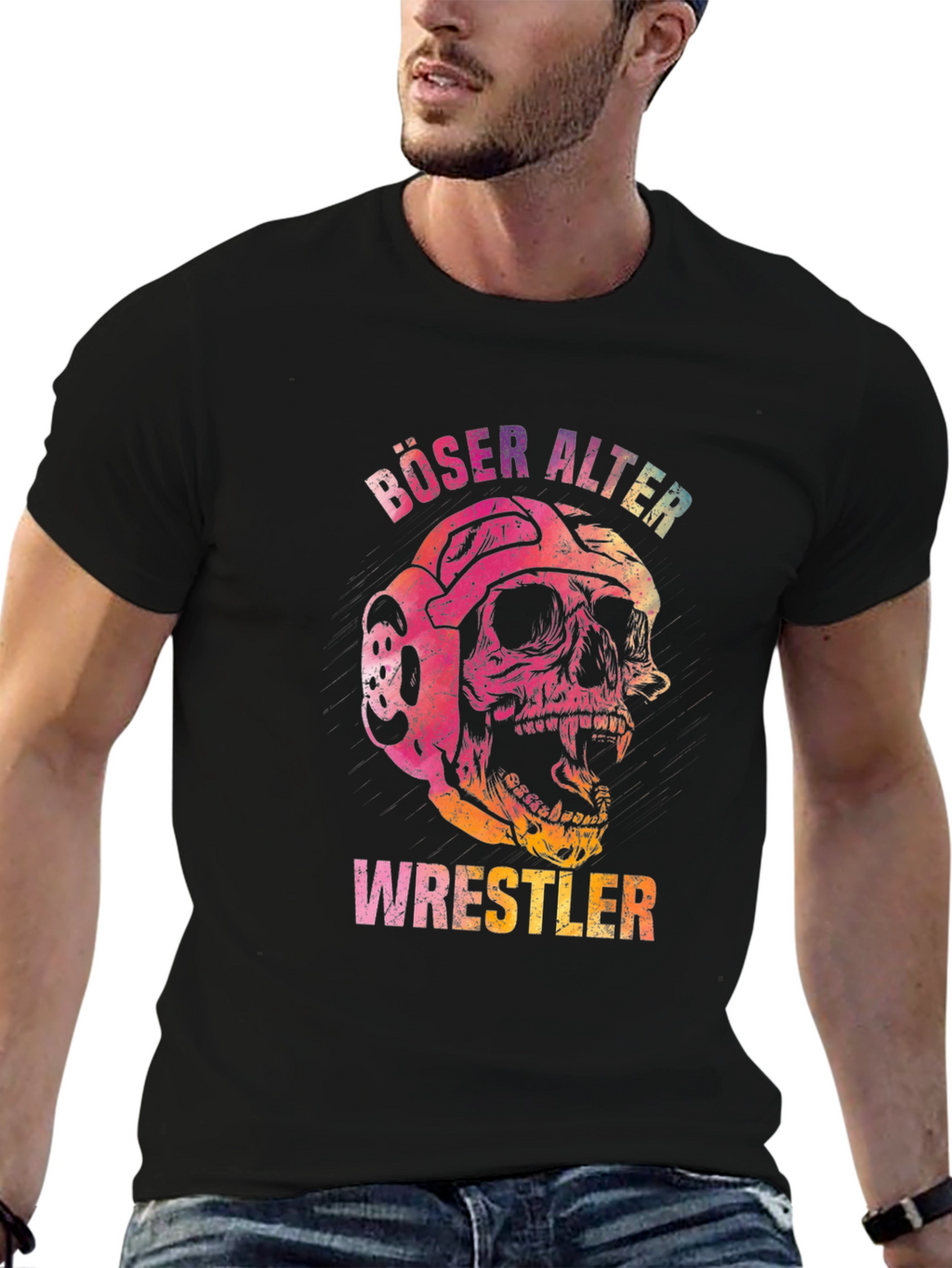 Boser Alter Wrestler T-Shirt