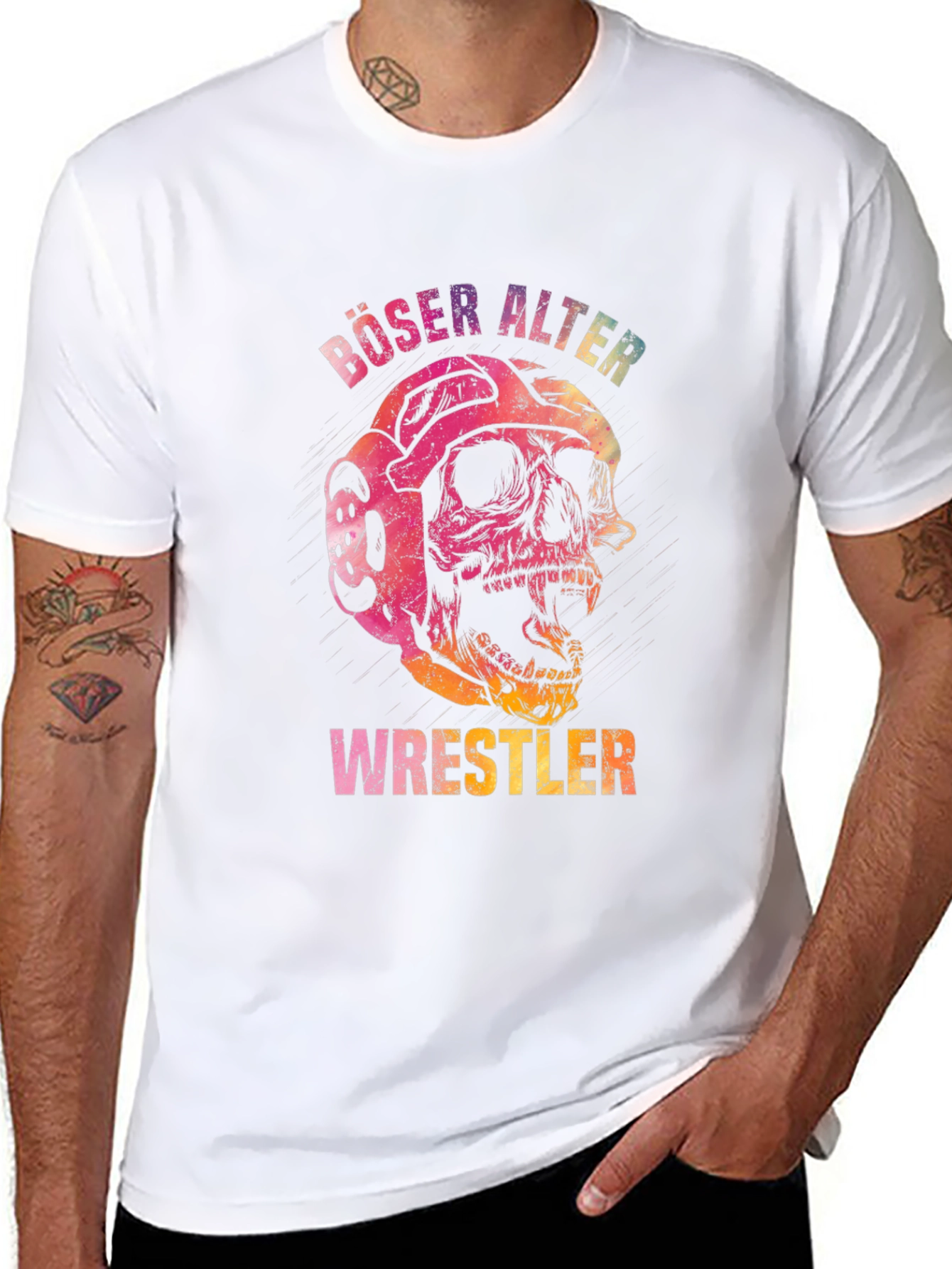 Boser Alter Wrestler T-Shirt