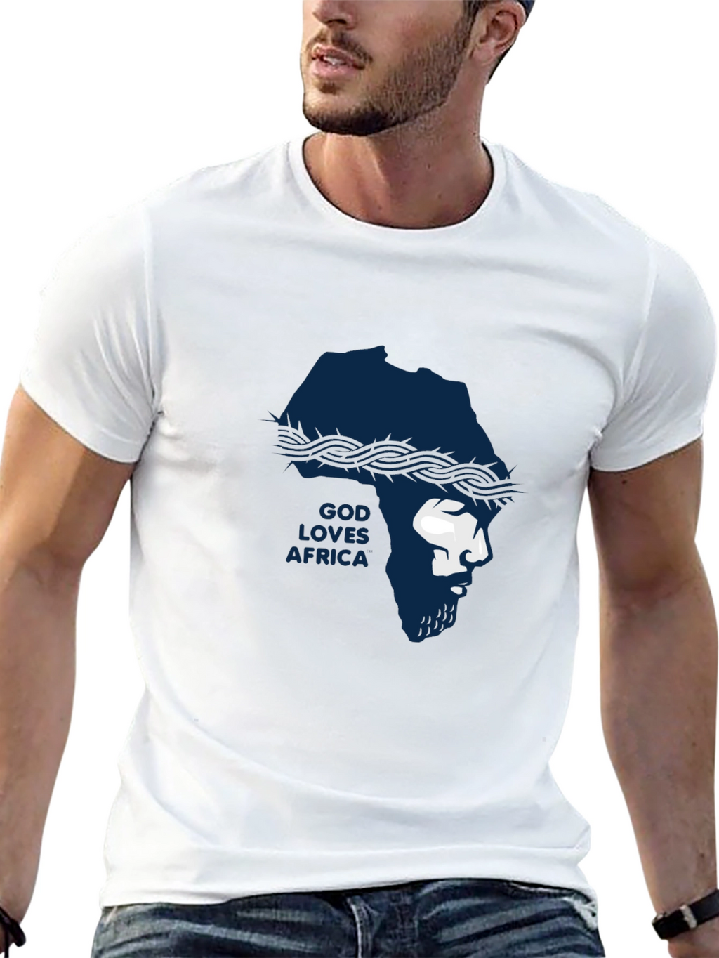 God Loves Africa T-Shirt - Unique Design