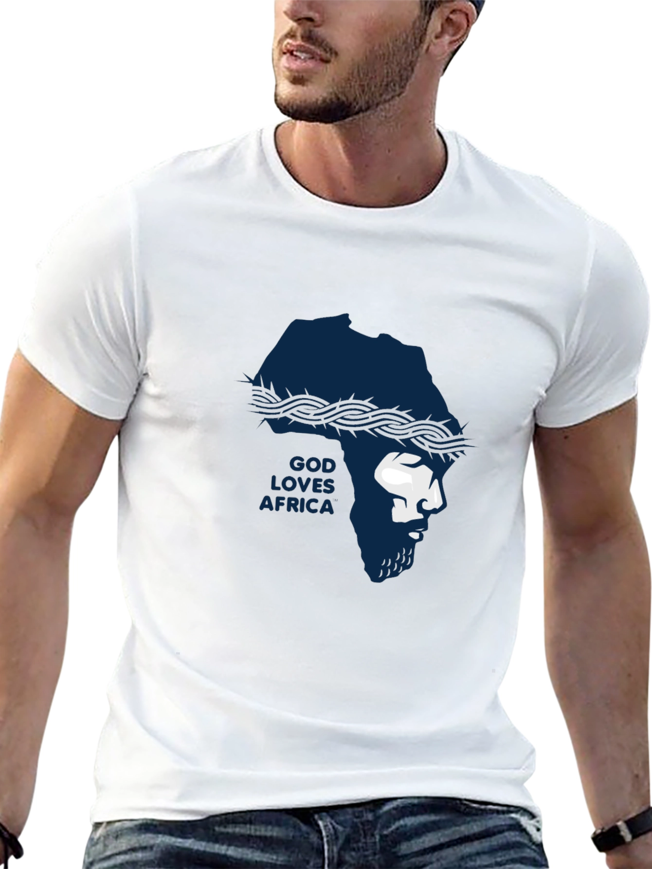 God Loves Africa T-Shirt - Unique Design