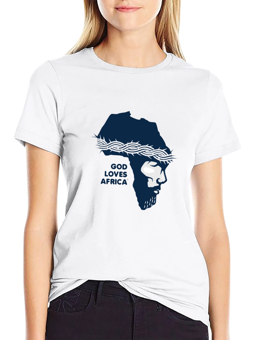 God Loves Africa T-Shirt - Unique Design
