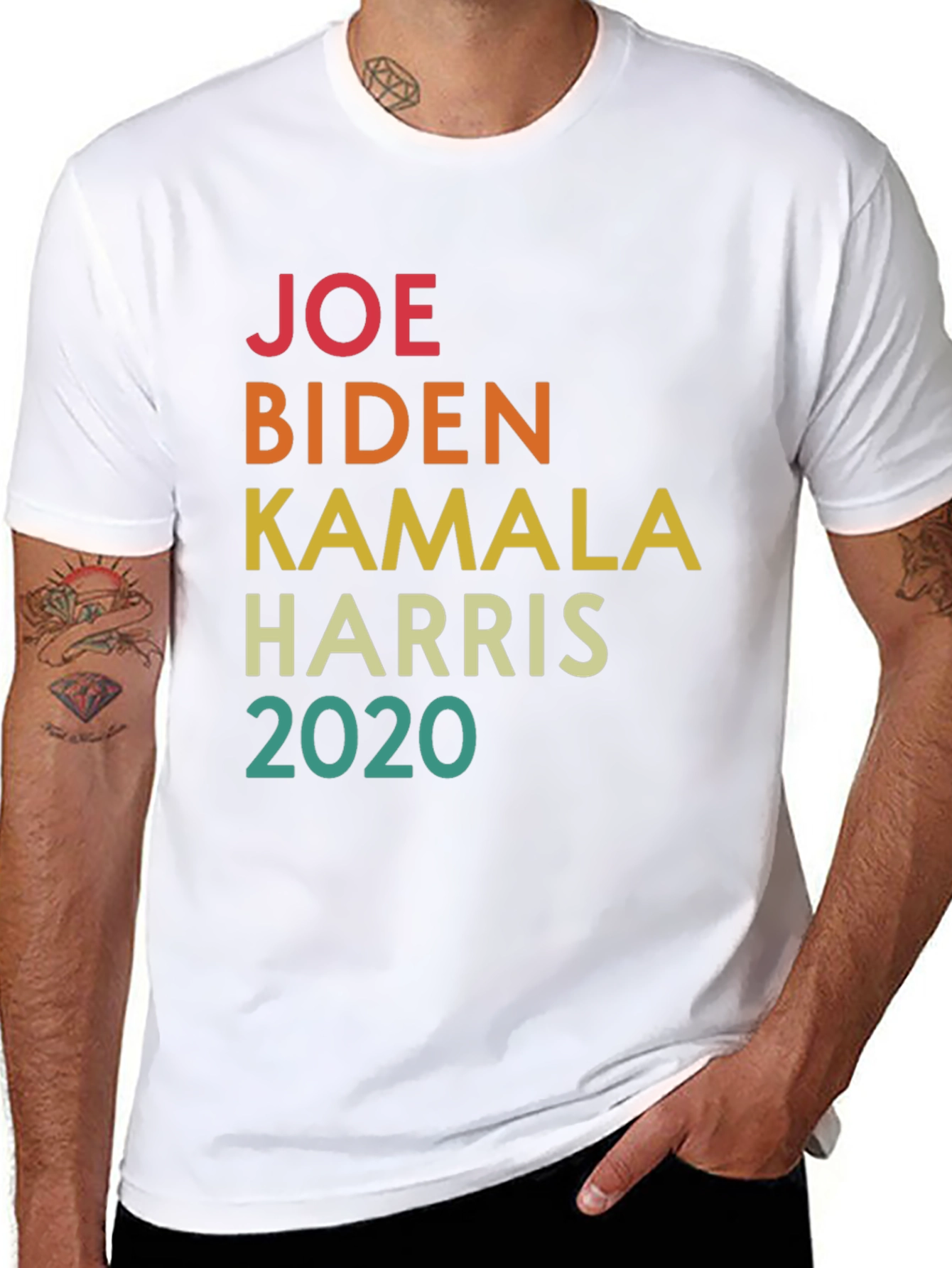 Biden Harris 2020 Graphic Tee - Retro Election Shirt