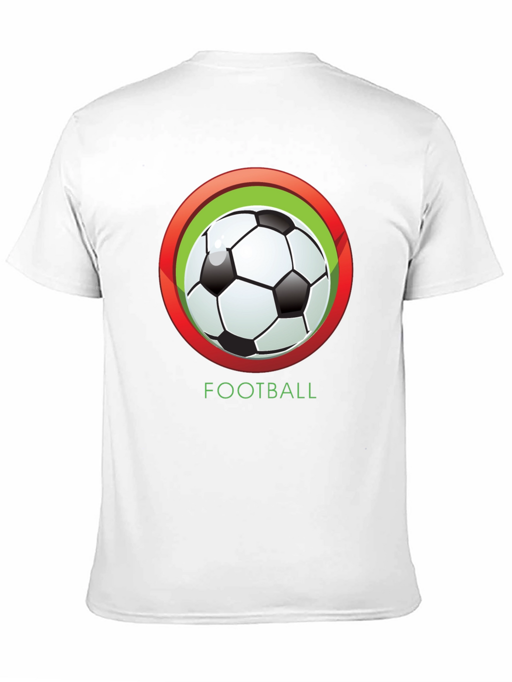 Football Graphic Tee - Classic Soccer Ball Design