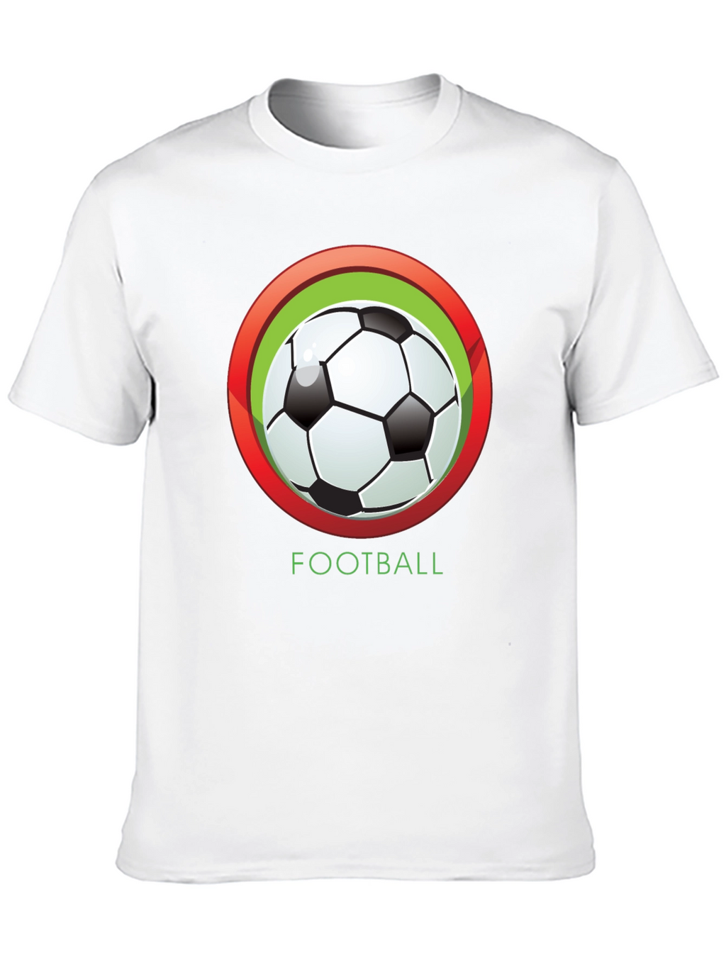 Football Graphic Tee - Classic Soccer Ball Design