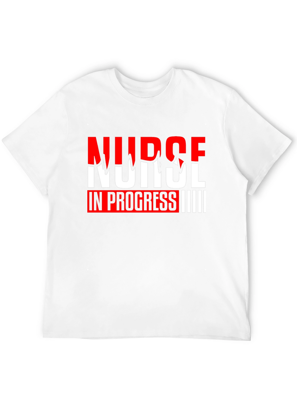 Nurse In Progress Graphic Tee - Black