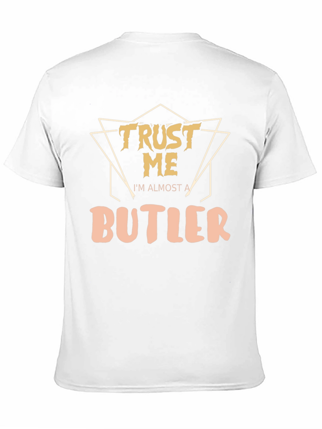Trust Me Im Almost A Butler Black T-Shirt