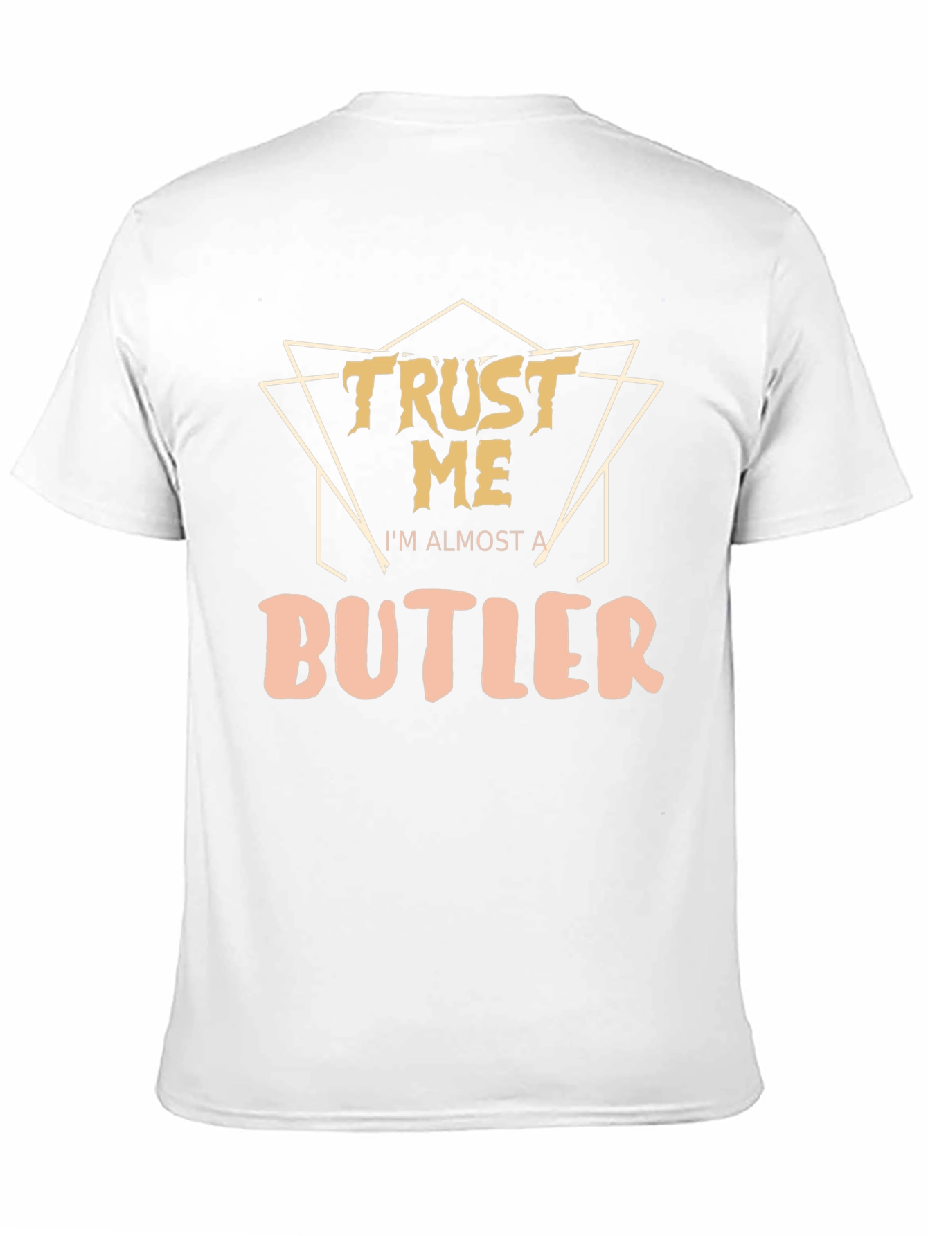 Trust Me Im Almost A Butler Black T-Shirt
