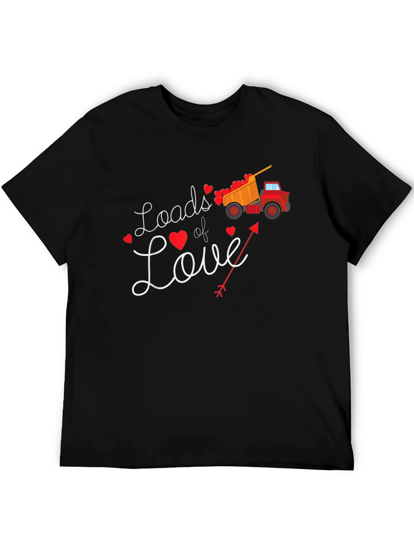 Loads of Love Valentines Day Truck T-Shirt