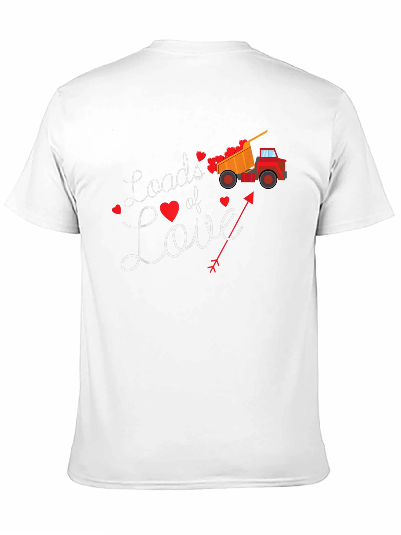 Loads of Love Valentines Day Truck T-Shirt