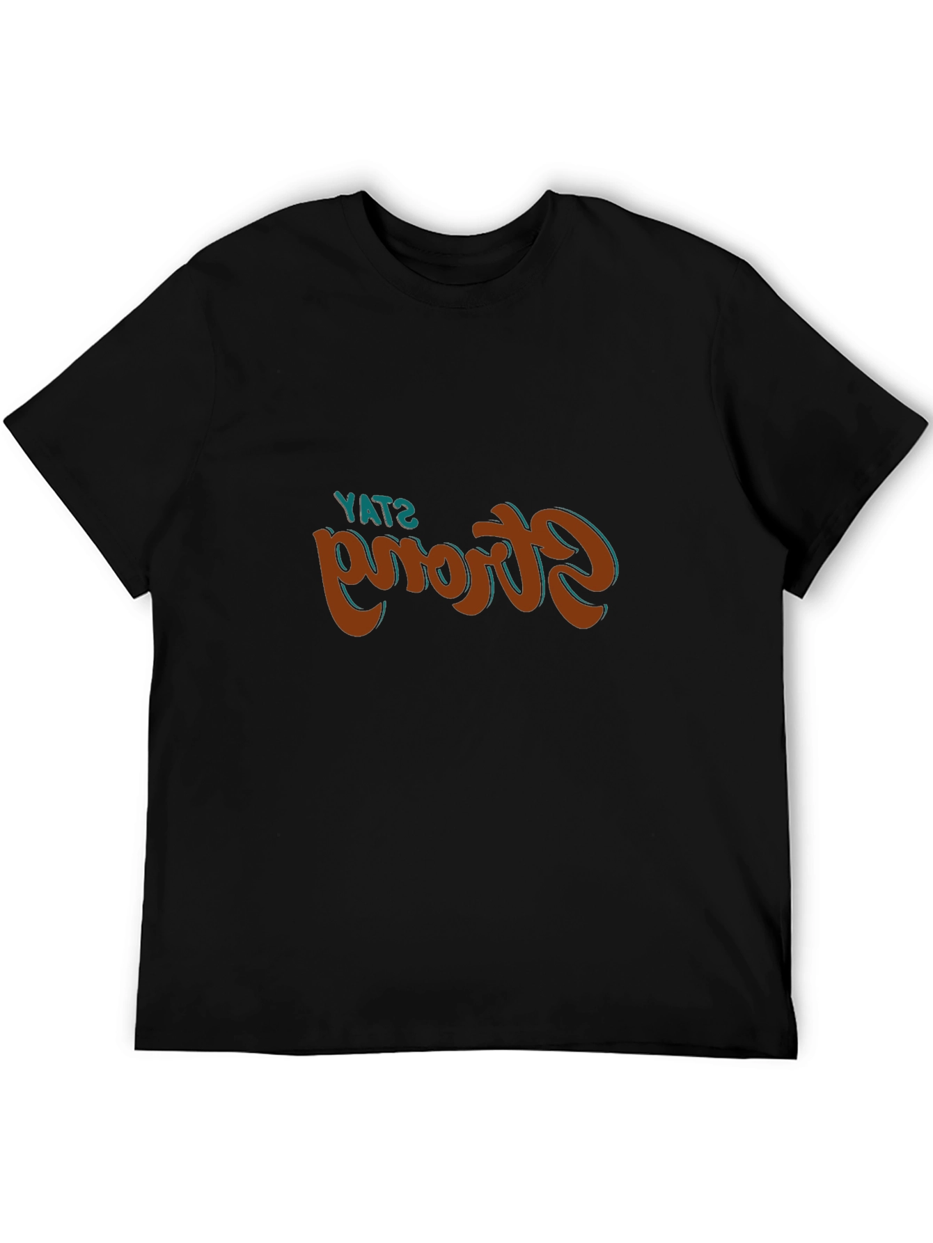 Stay Strong Graphic Tee - Stylish Comfort