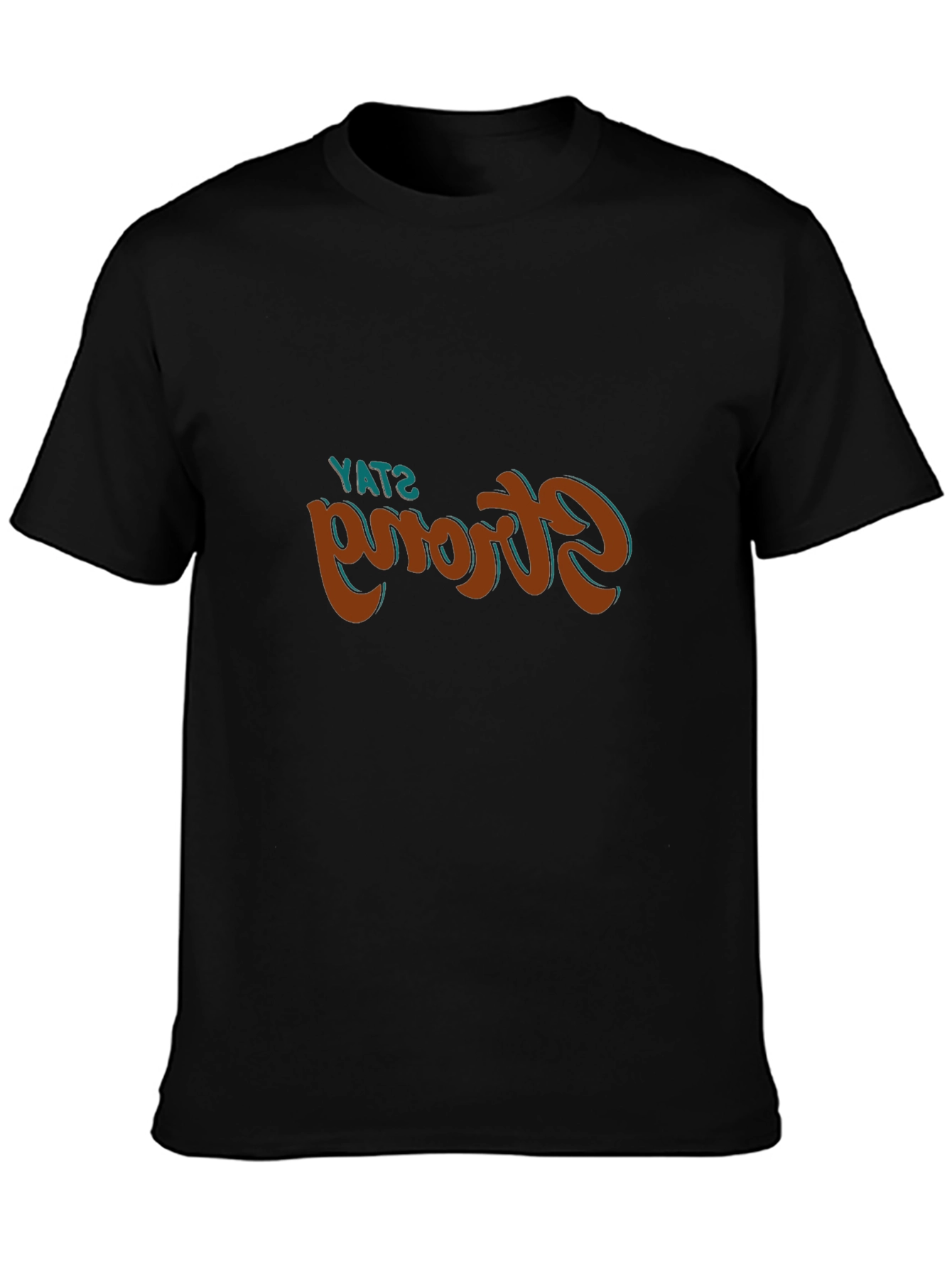 Stay Strong Graphic Tee - Stylish Comfort