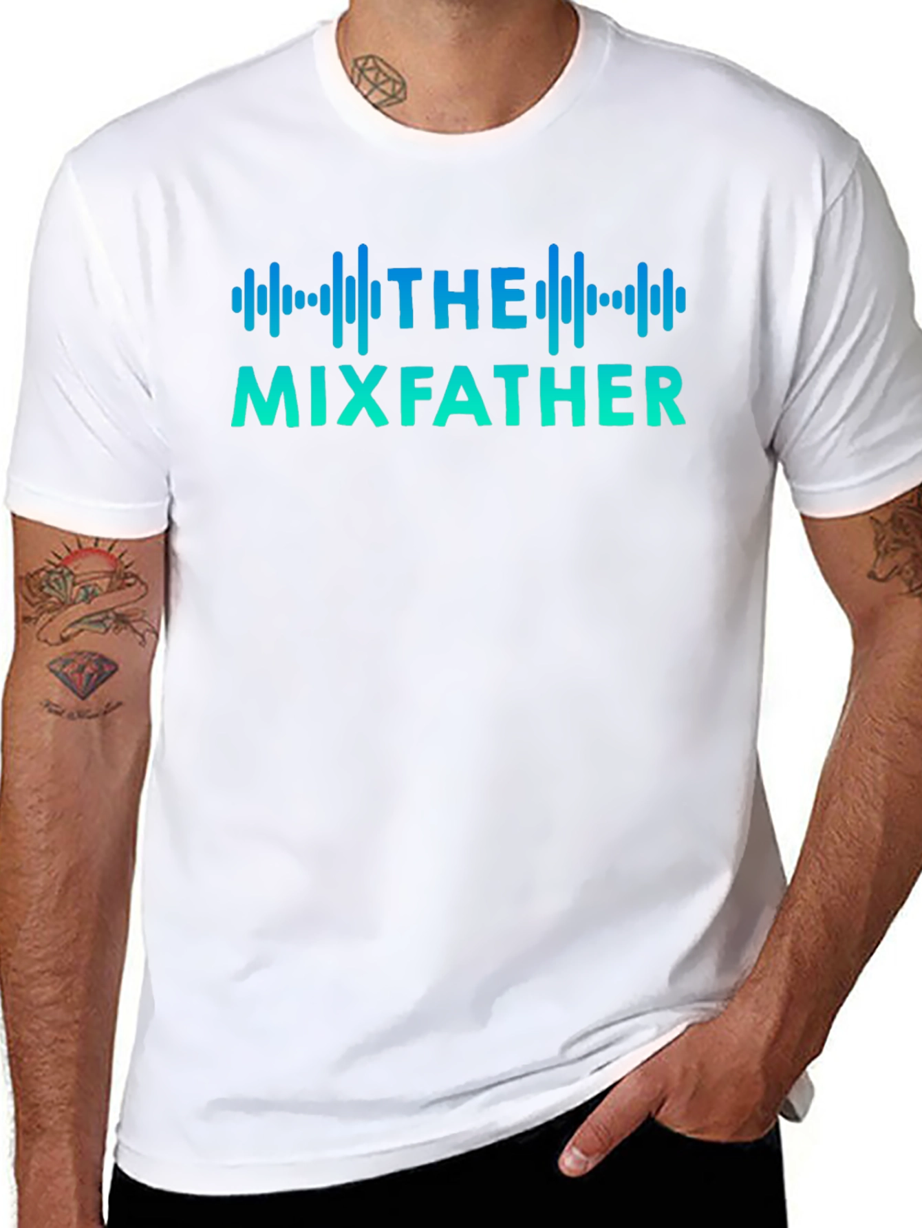 The Mixfather T-Shirt - DJ Music Producer Tee