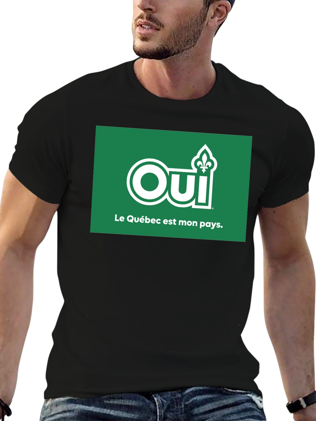 Oui Le Québec est mon pays T-Shirt