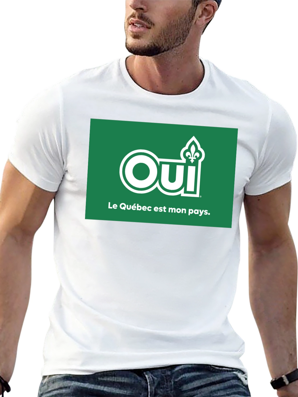 Oui Le Québec est mon pays T-Shirt