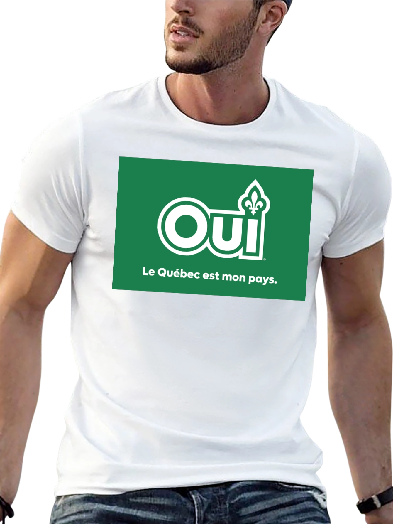 Oui Le Québec est mon pays T-Shirt