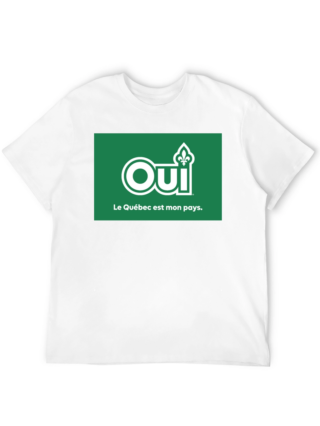 Oui Le Québec est mon pays T-Shirt