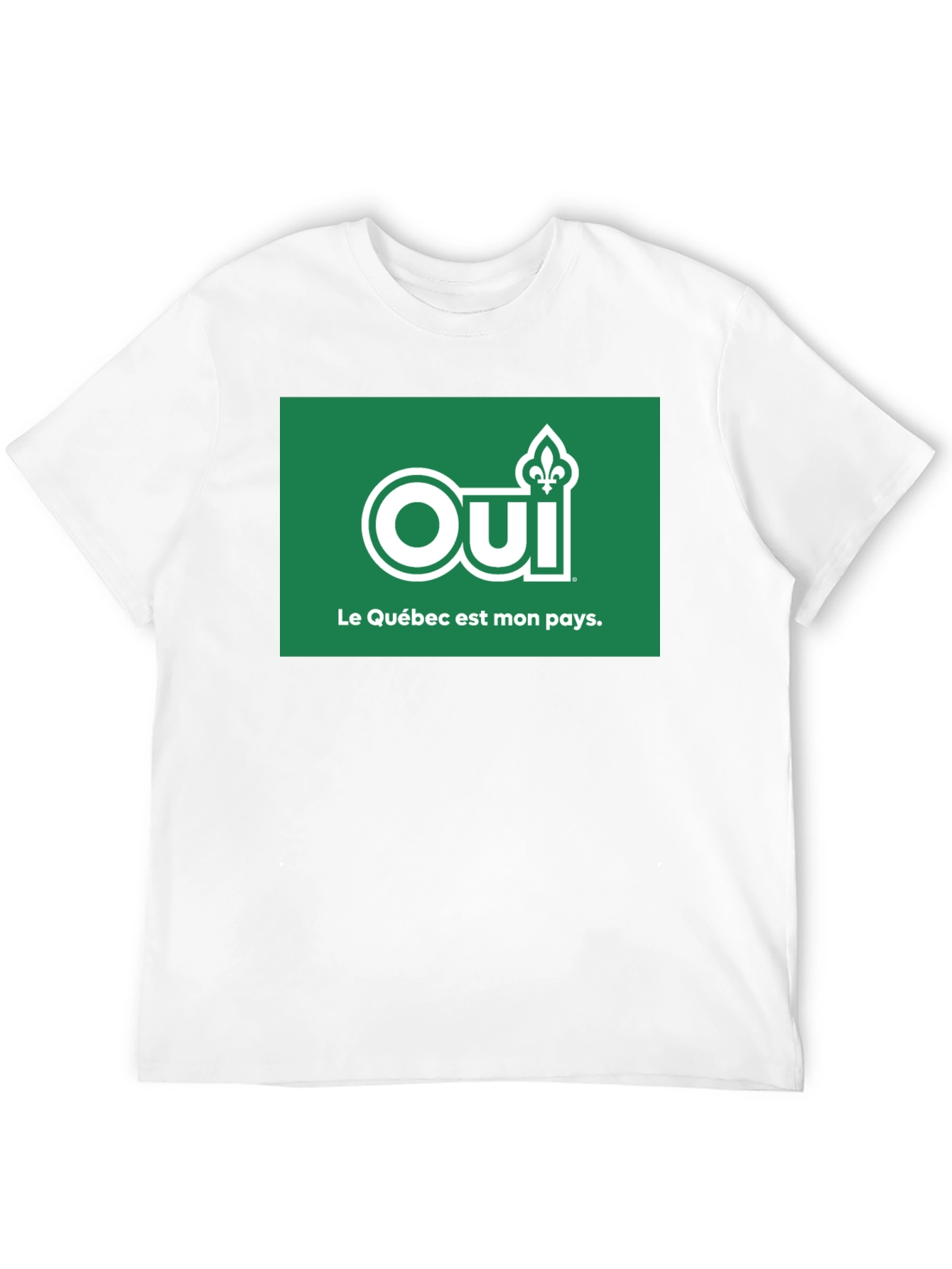Oui Le Québec est mon pays T-Shirt
