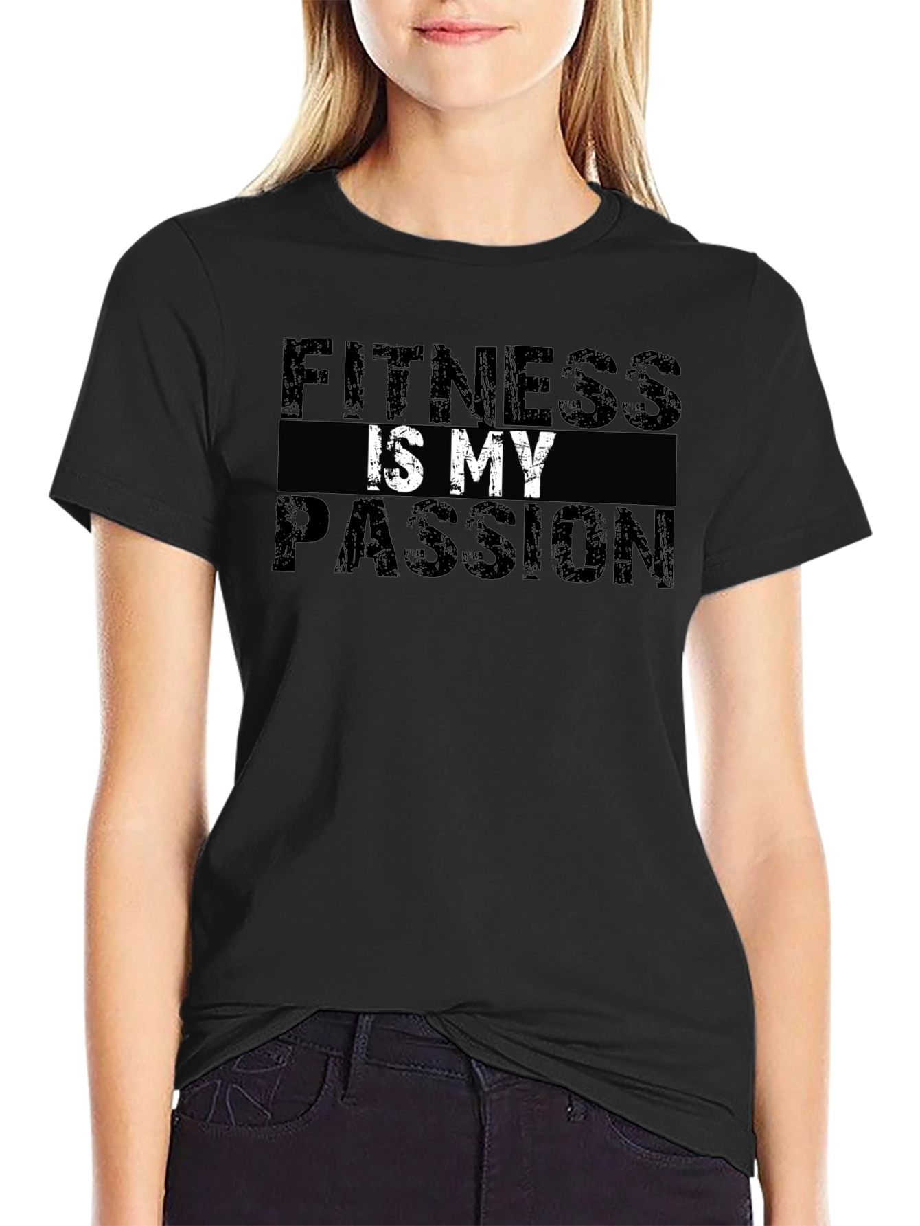 Fitness is My Passion T-Shirt - Gym Workout Apparel