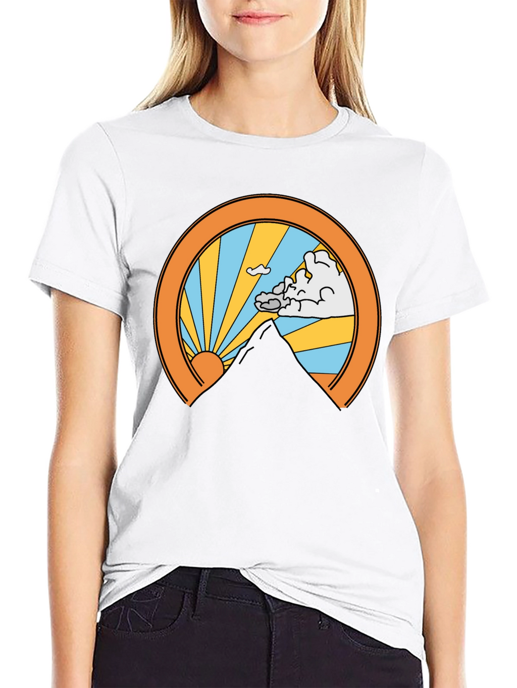 Mountain Sunrise Graphic Tee