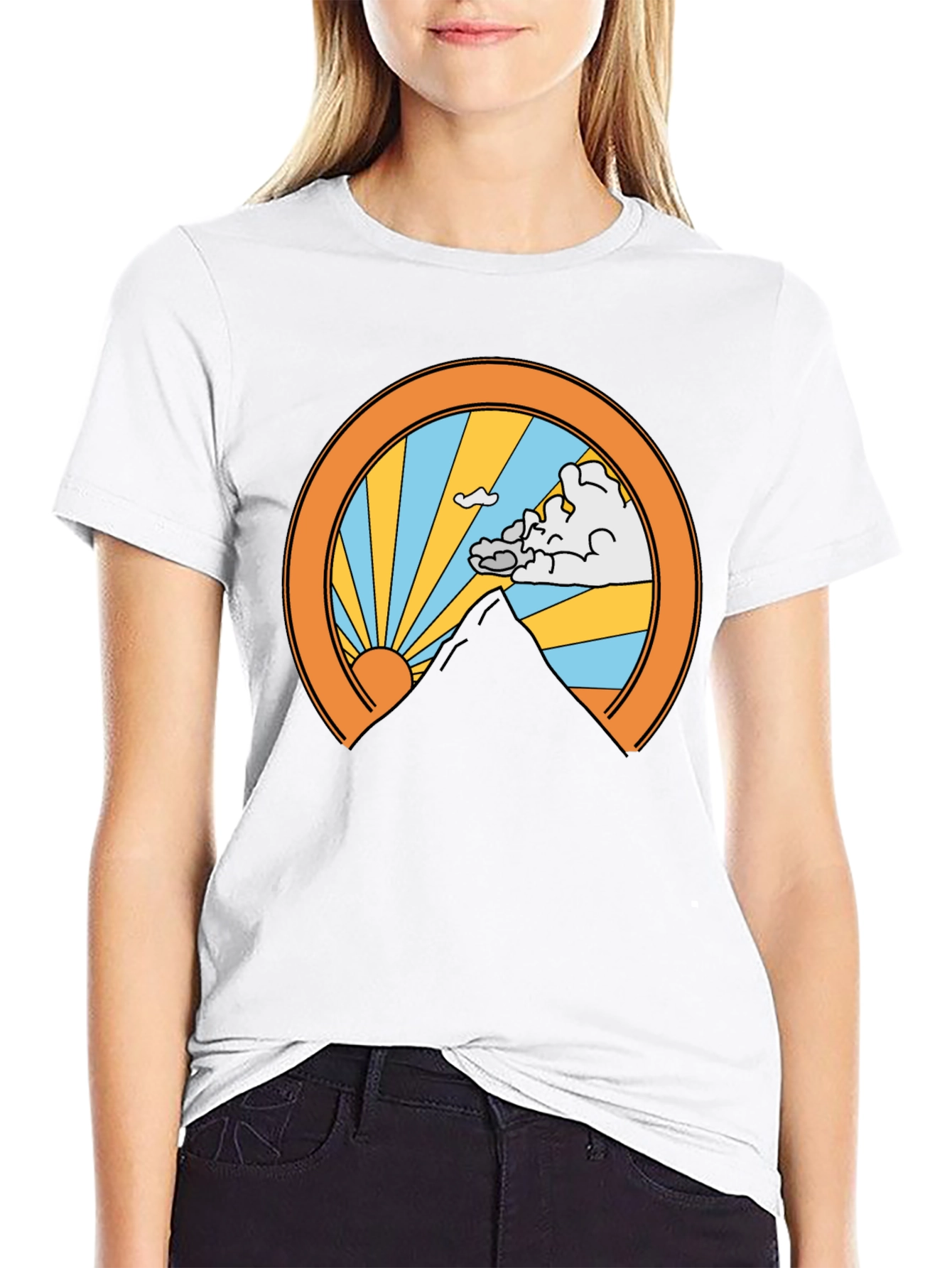 Mountain Sunrise Graphic Tee