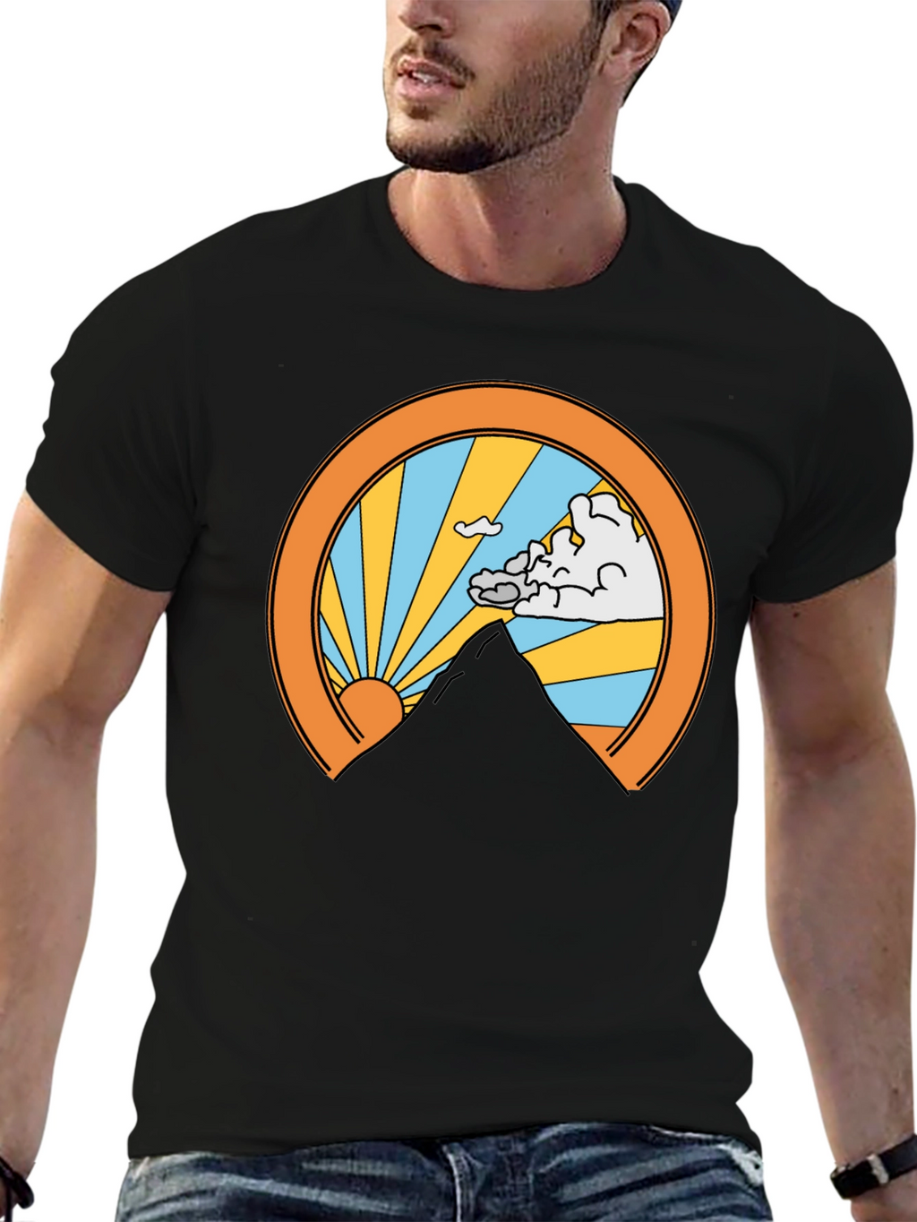 Mountain Sunrise Graphic Tee