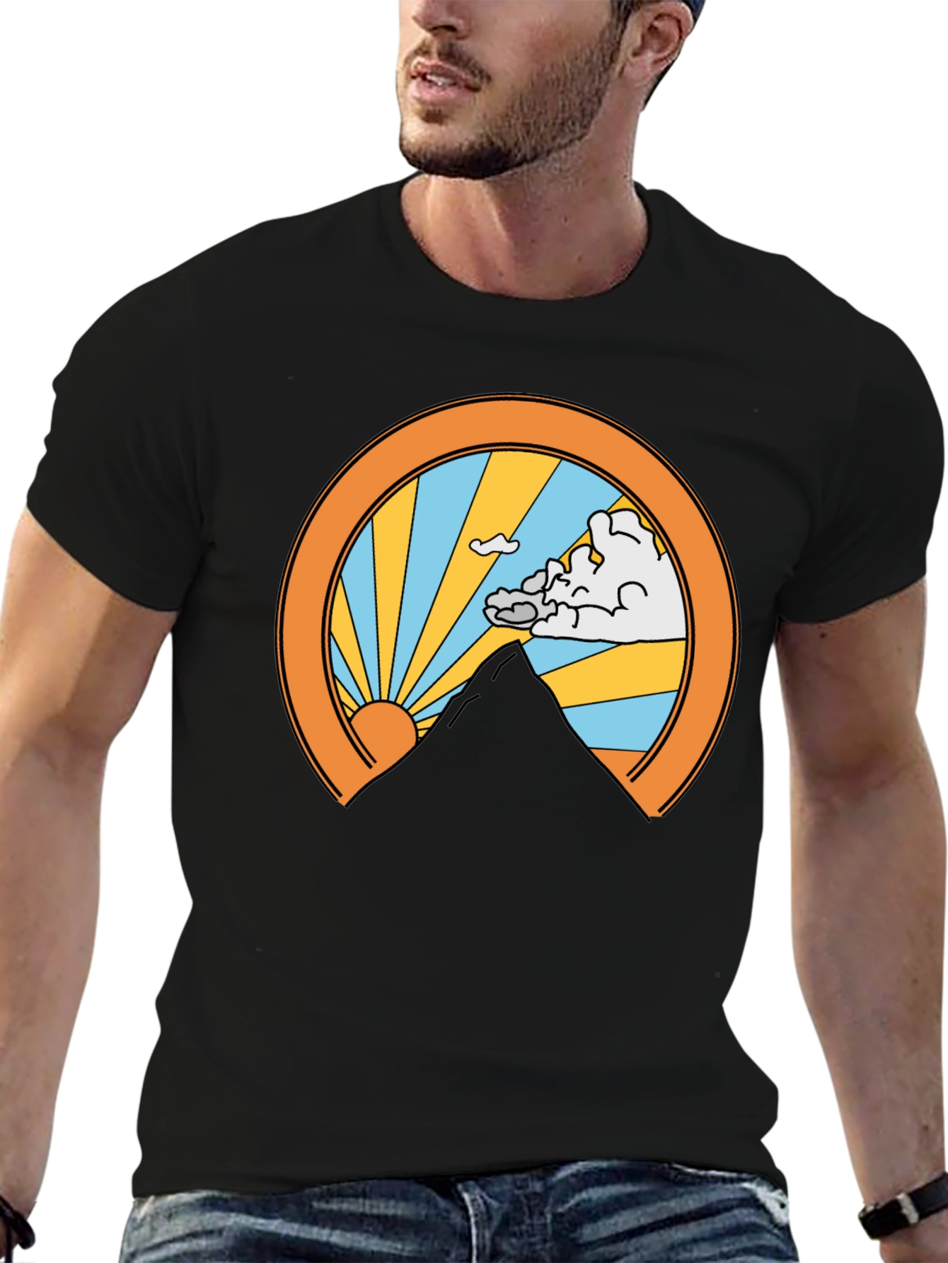 Mountain Sunrise Graphic Tee