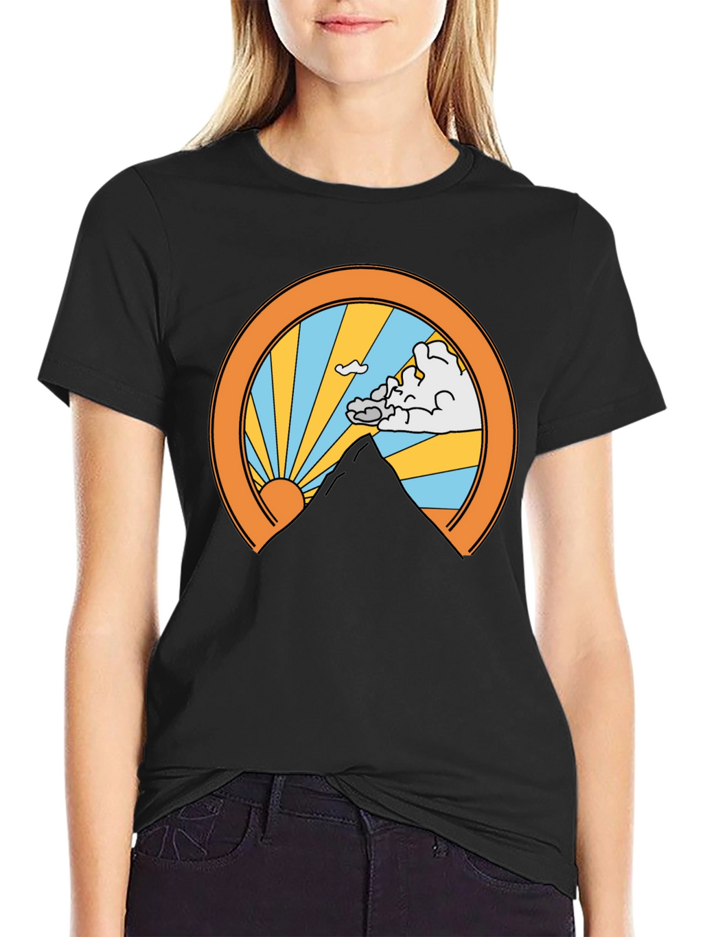 Mountain Sunrise Graphic Tee