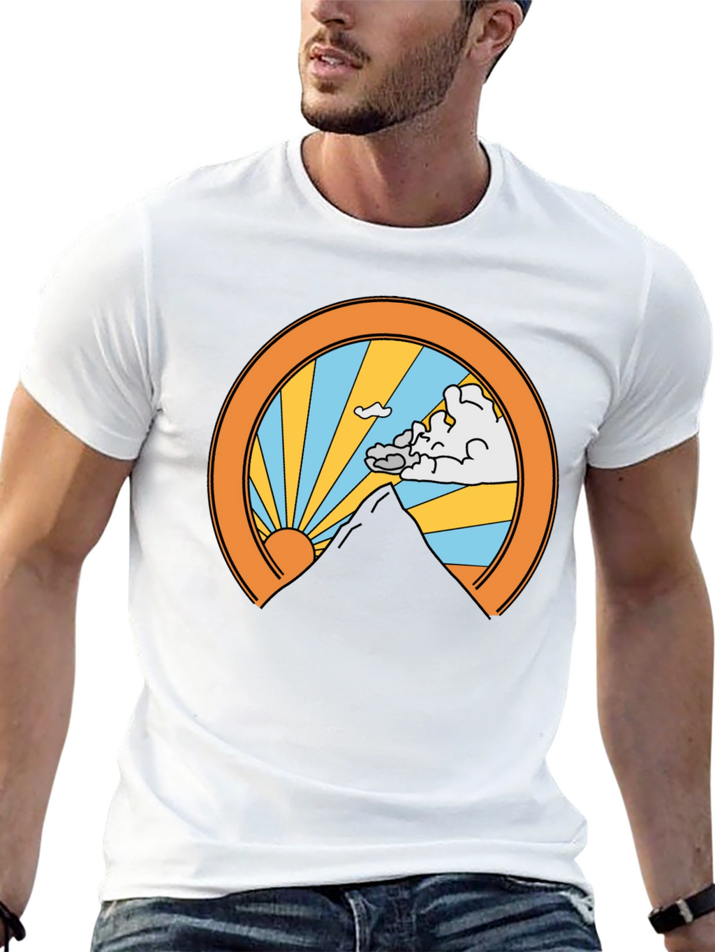 Mountain Sunrise Graphic Tee