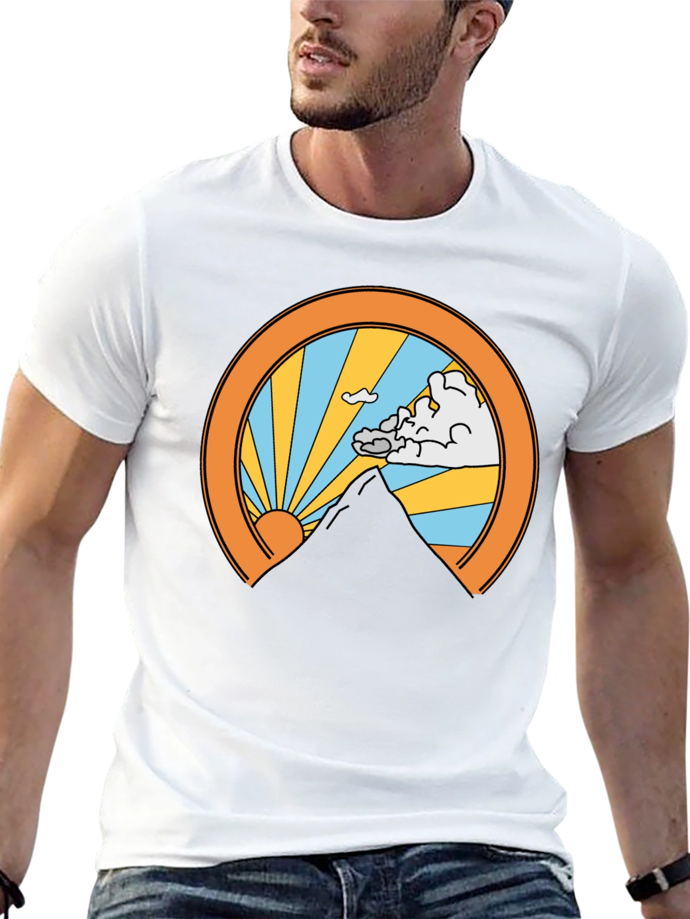 Mountain Sunrise Graphic Tee