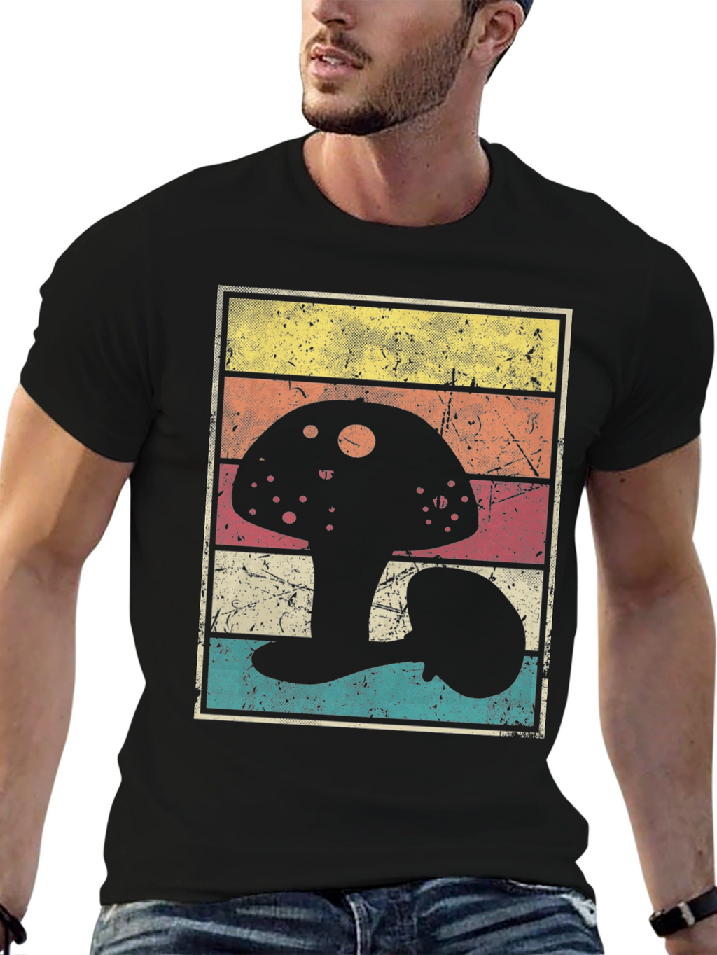 Retro Mushroom T-Shirt