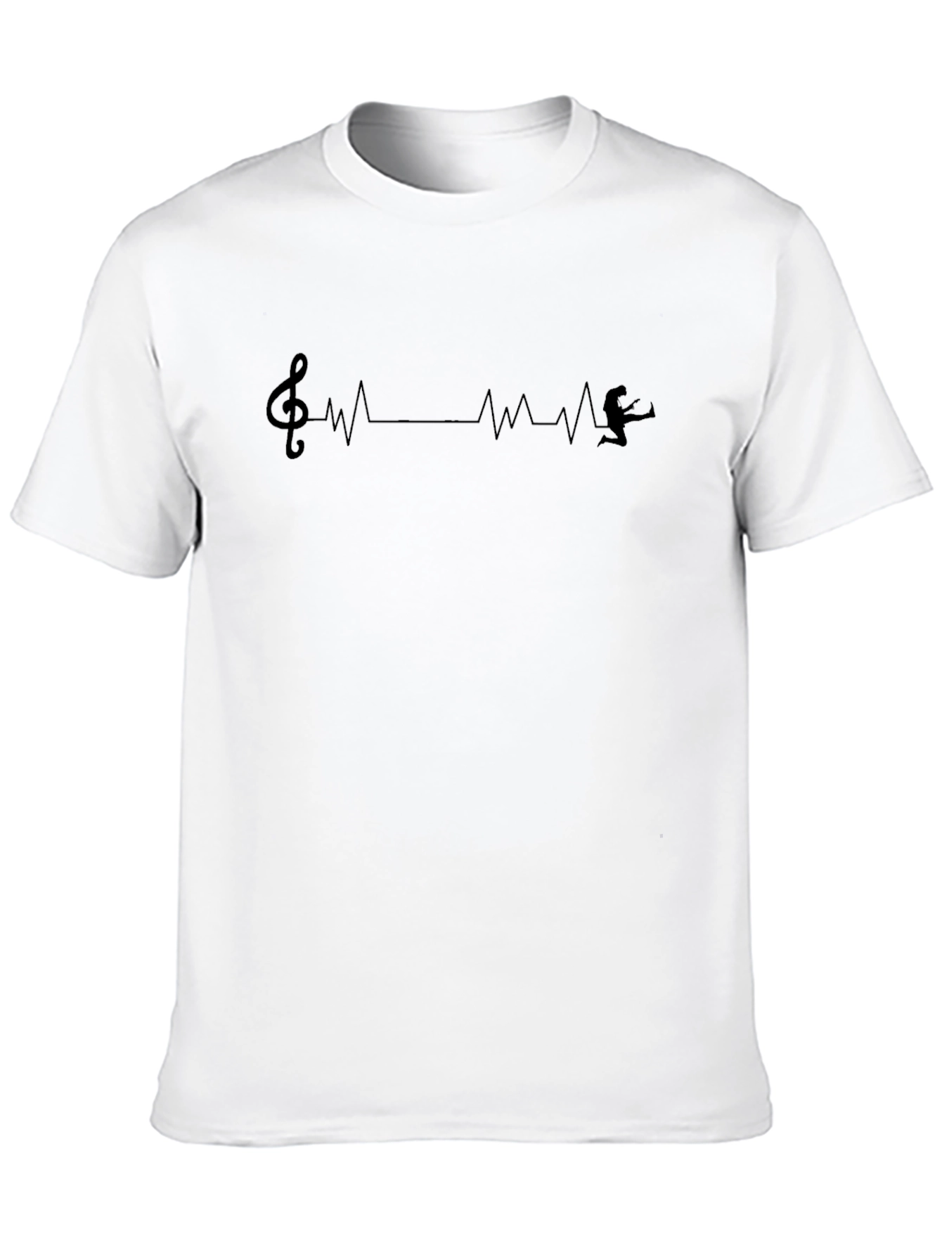 Music Heartbeat Tee - Musician Gift