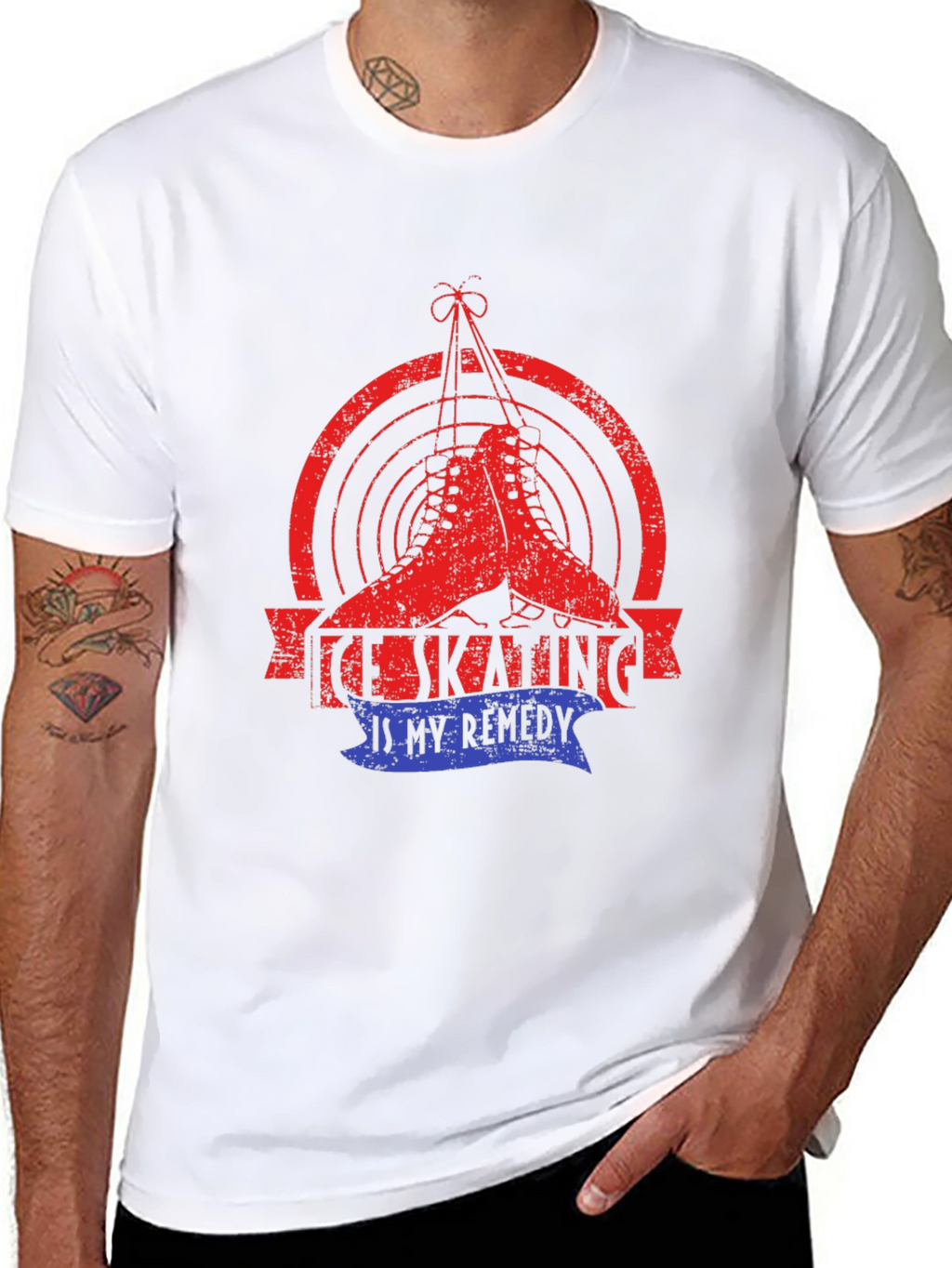 Ice Skating Remedy Graphic Tee
