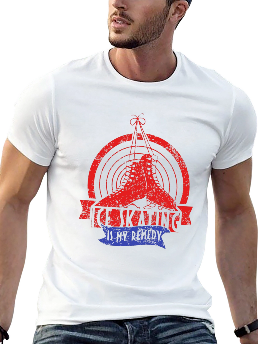 Ice Skating Remedy Graphic Tee