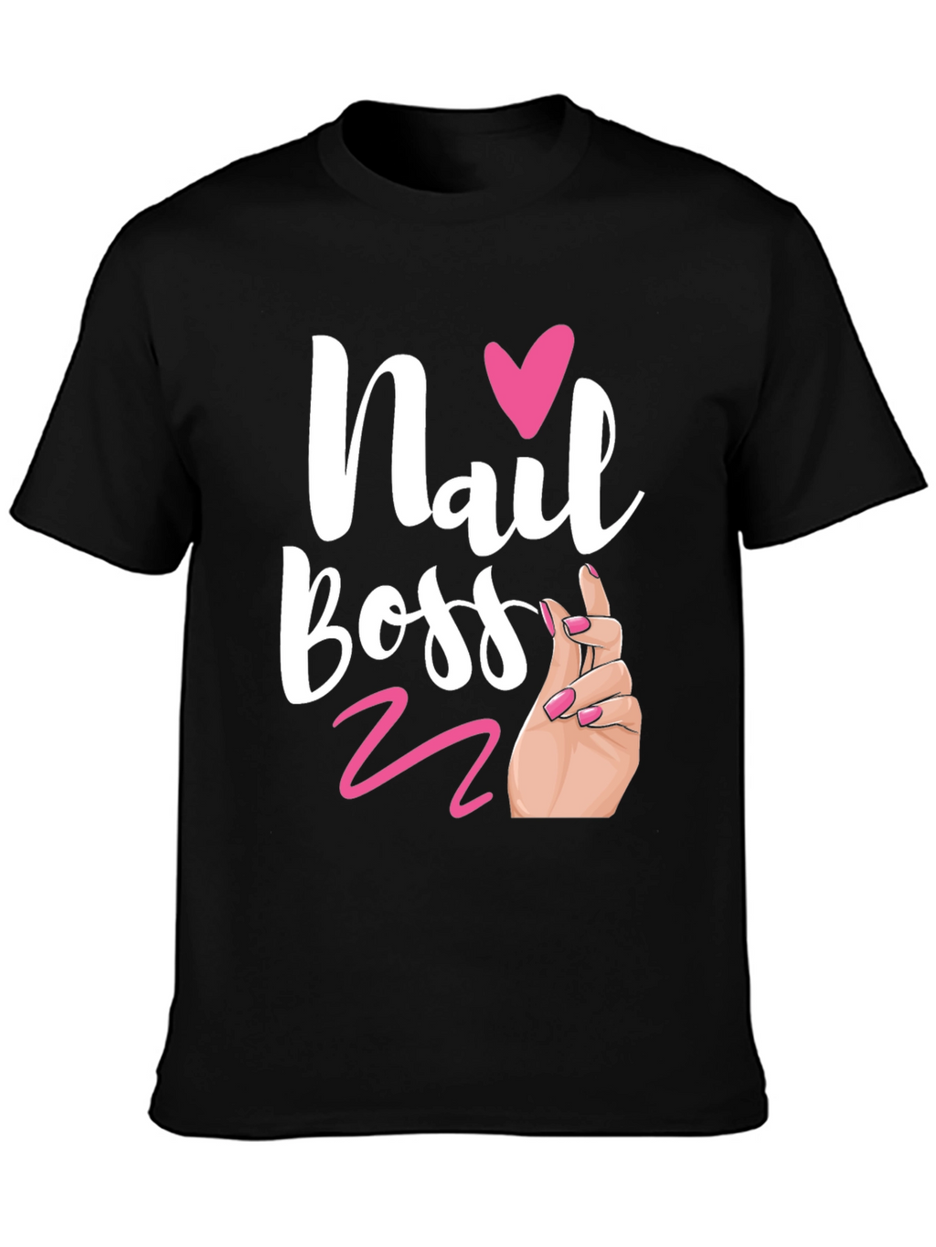 Nail Boss Graphic Tee - Salon Shirt