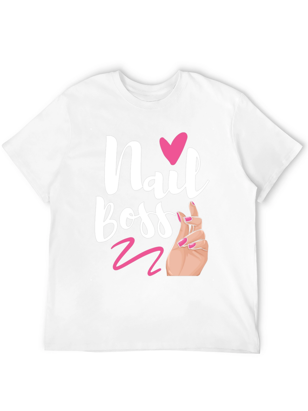 Nail Boss Graphic Tee - Salon Shirt