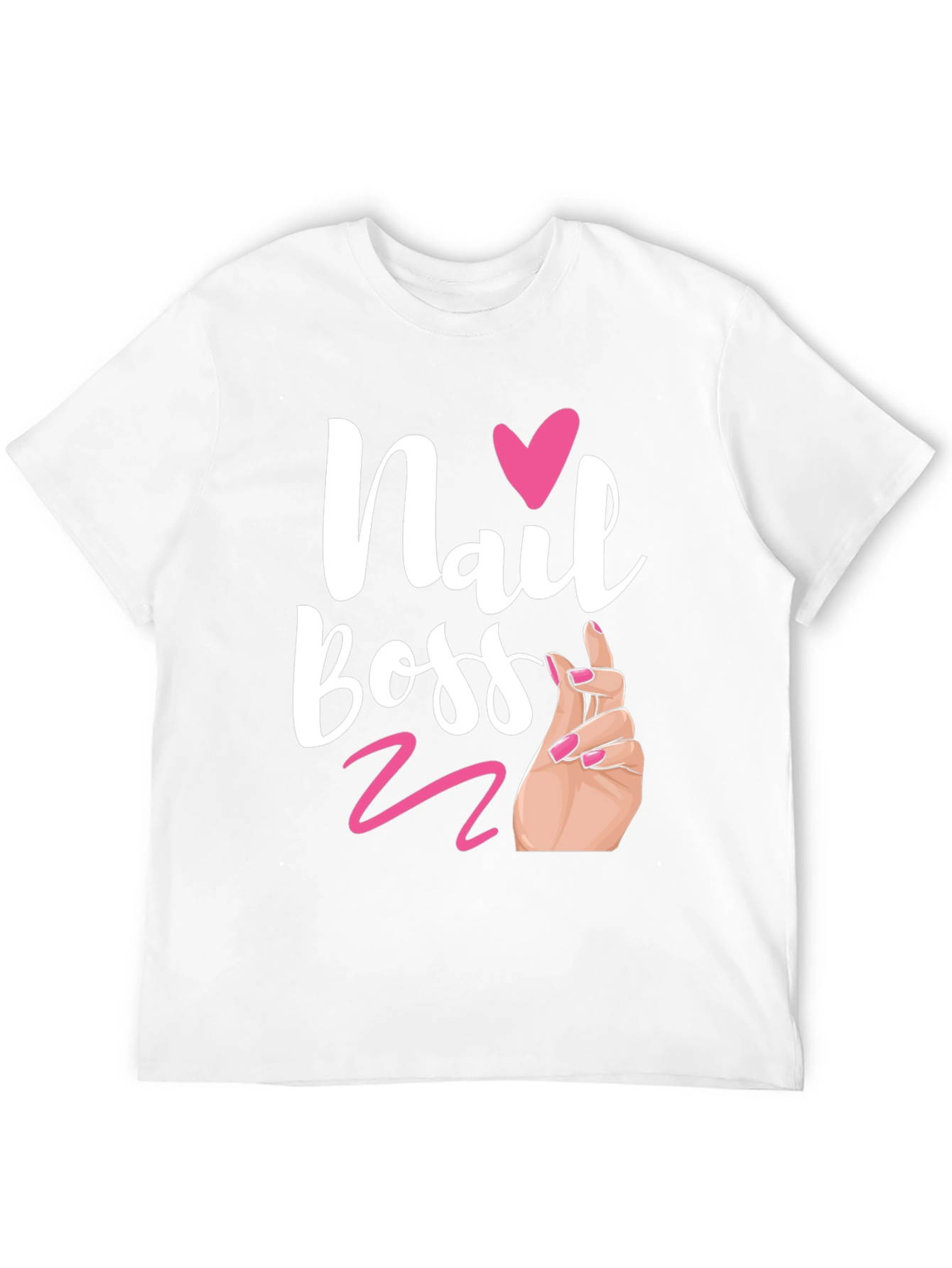 Nail Boss Graphic Tee - Salon Shirt