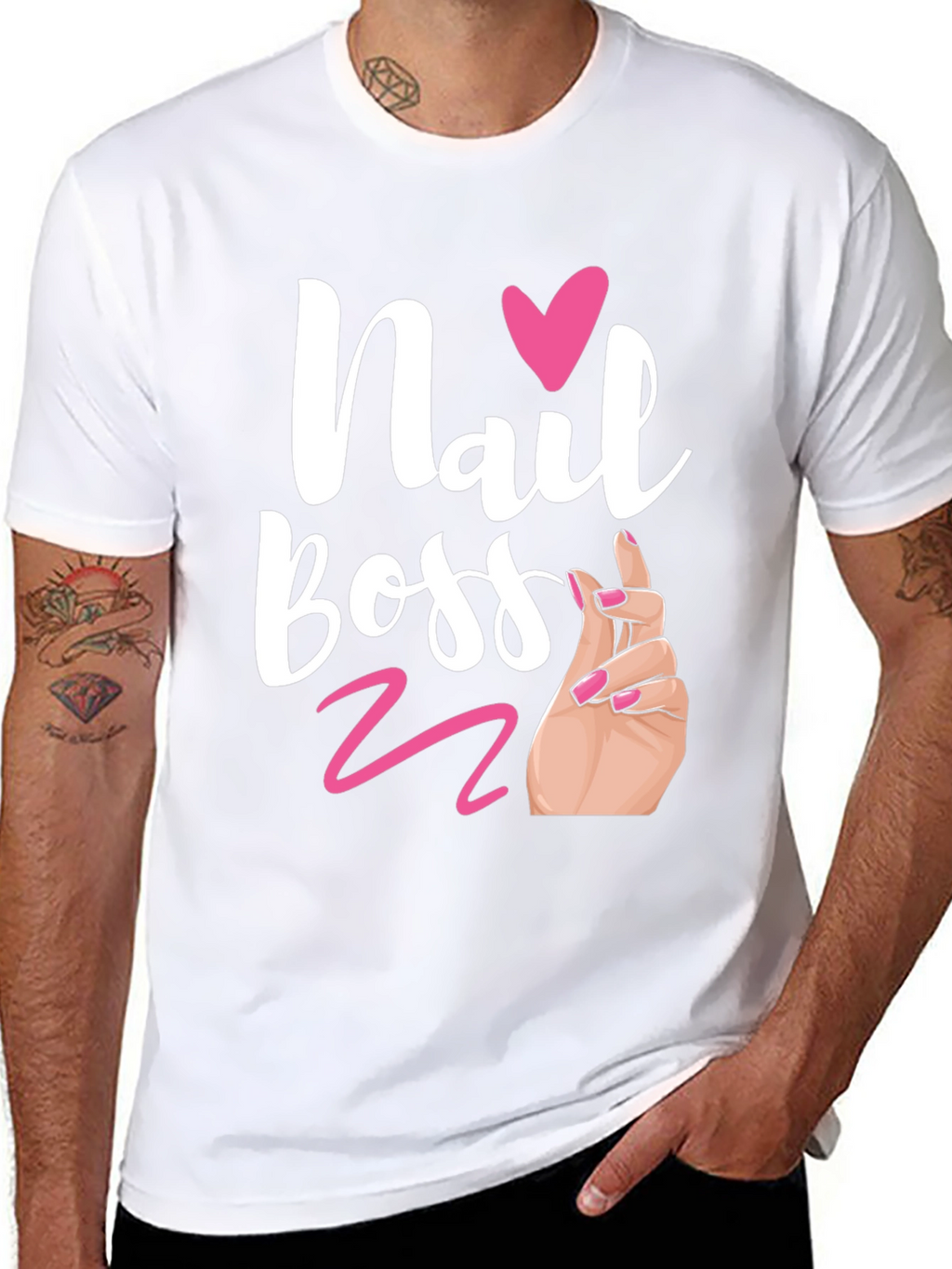 Nail Boss Graphic Tee - Salon Shirt