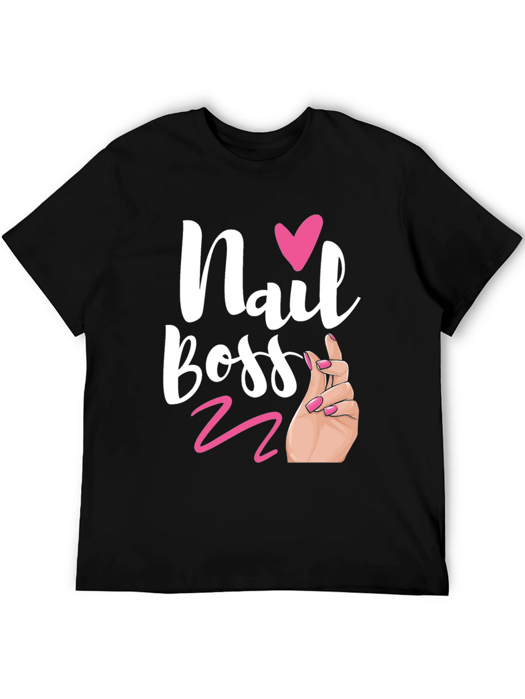 Nail Boss Graphic Tee - Salon Shirt