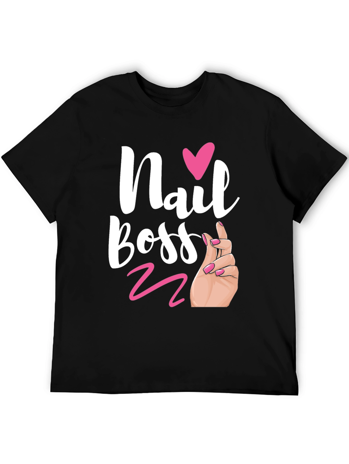 Nail Boss Graphic Tee - Salon Shirt