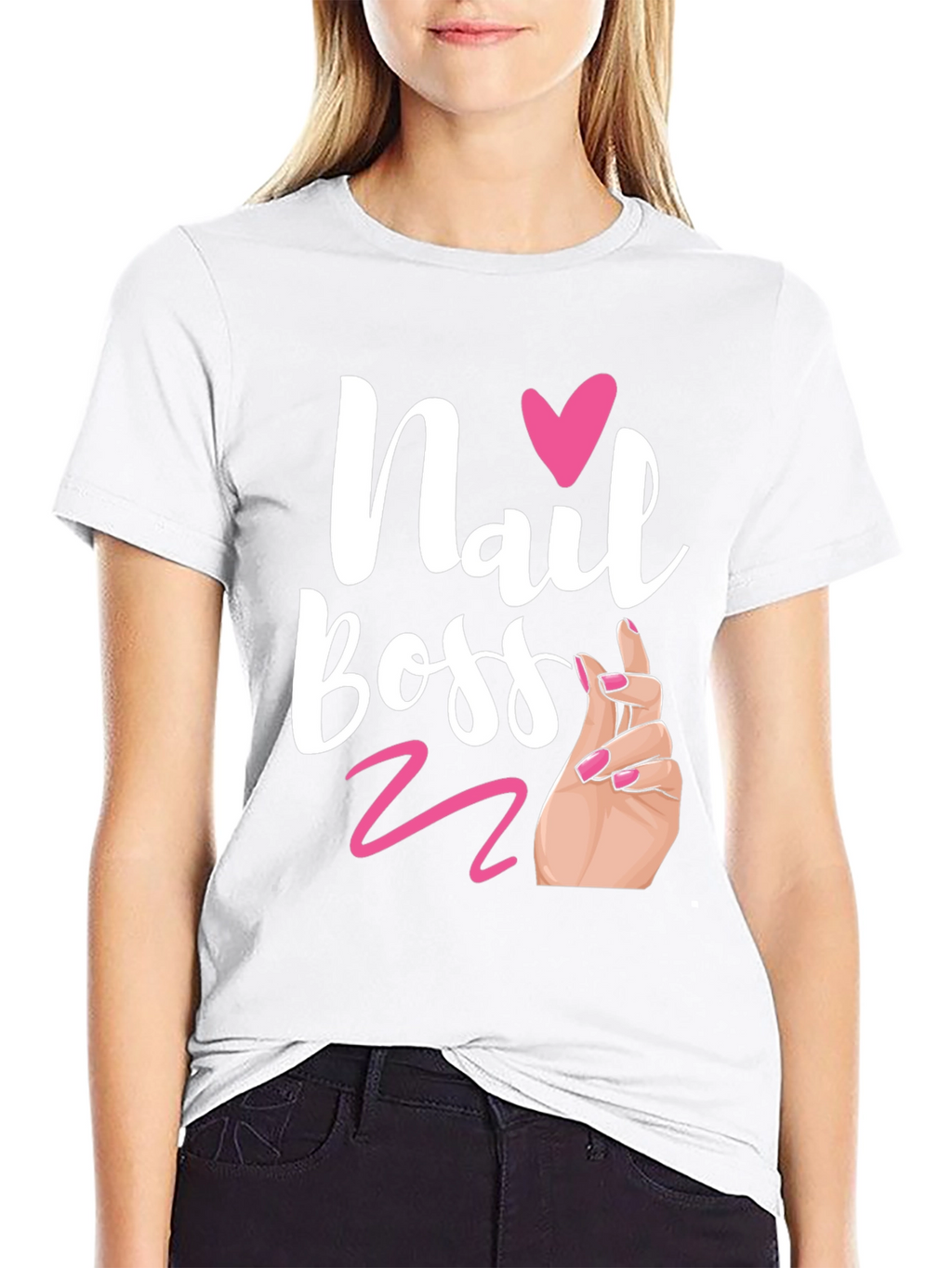 Nail Boss Graphic Tee - Salon Shirt
