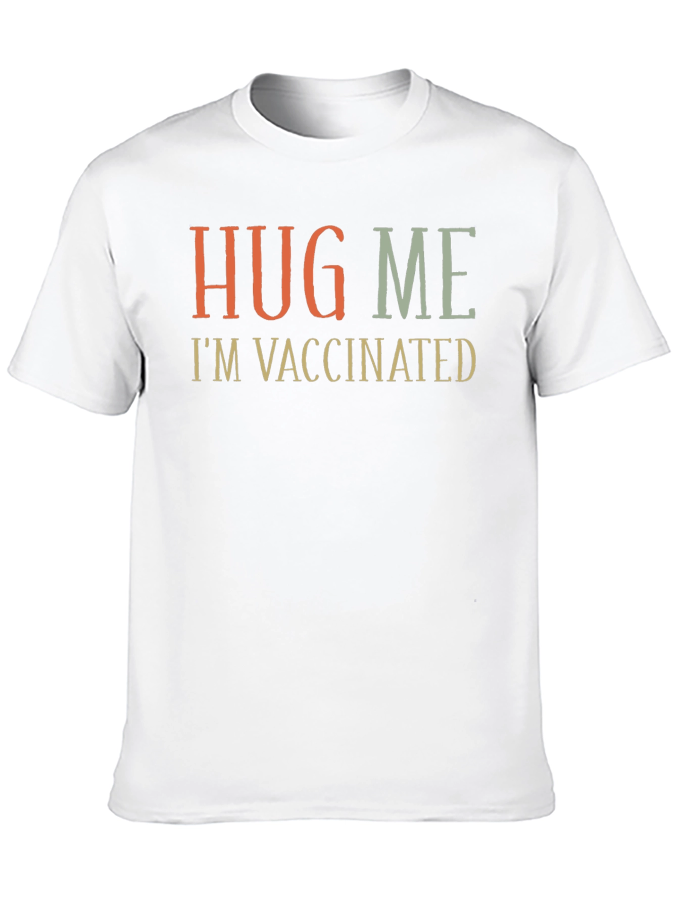Hug Me Im Vaccinated Graphic Tee