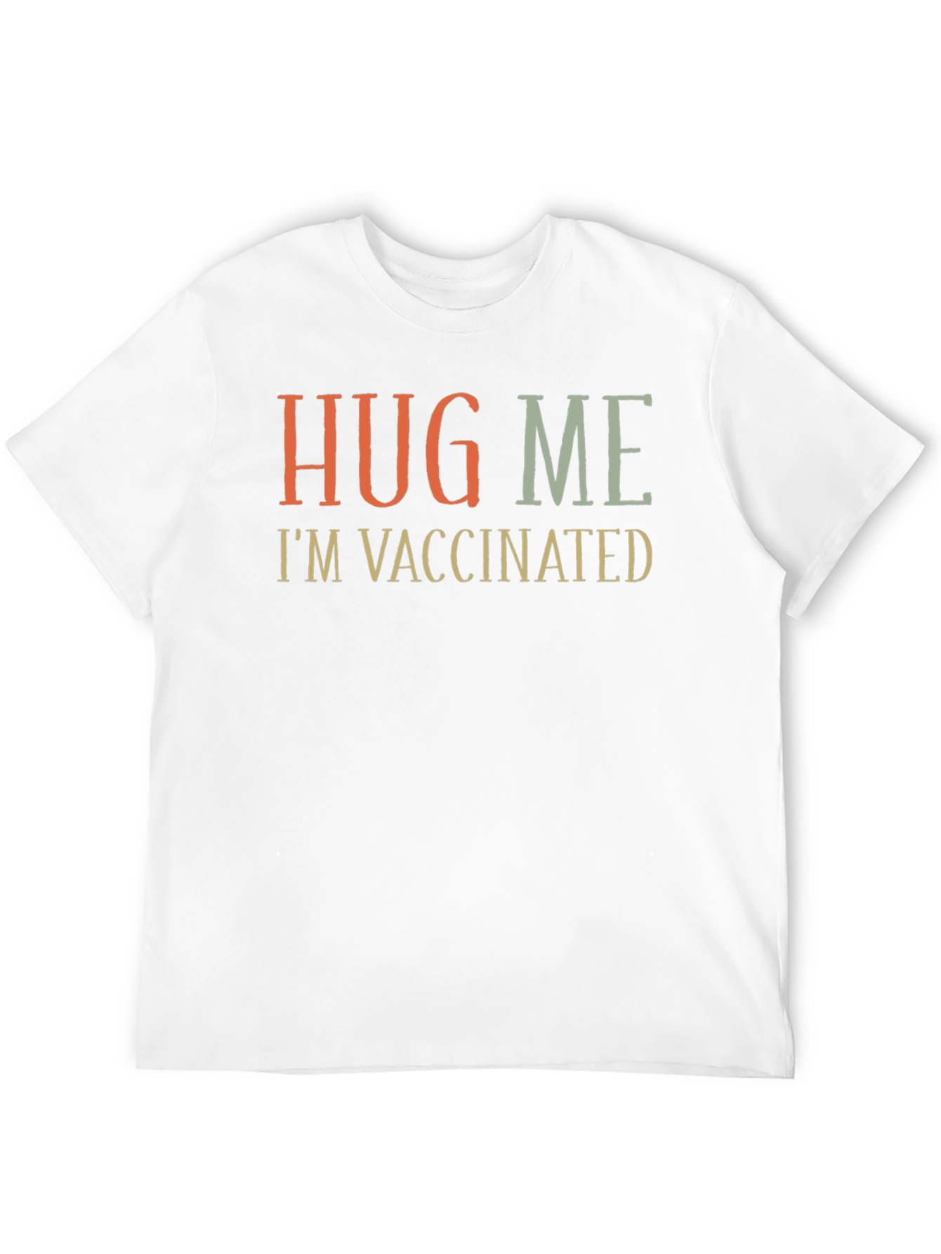 Hug Me Im Vaccinated Graphic Tee
