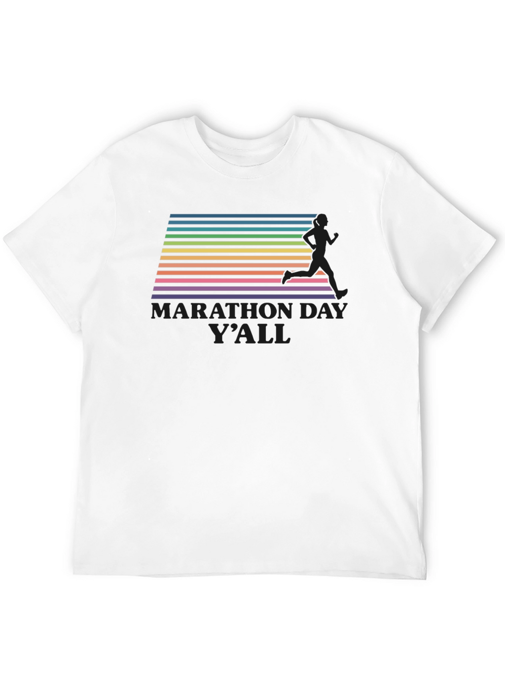 Marathon Day Yall Tee - Retro Runner