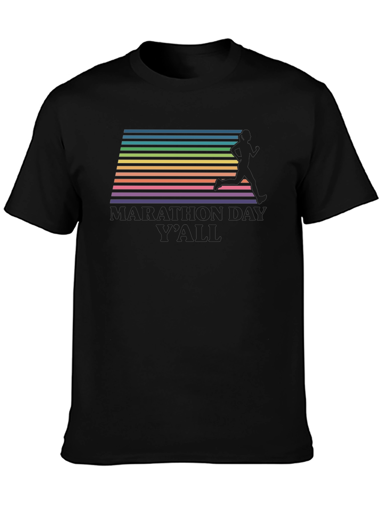 Marathon Day Yall Tee - Retro Runner