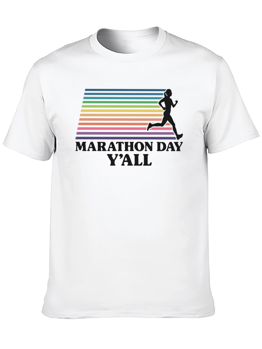Marathon Day Yall Tee - Retro Runner