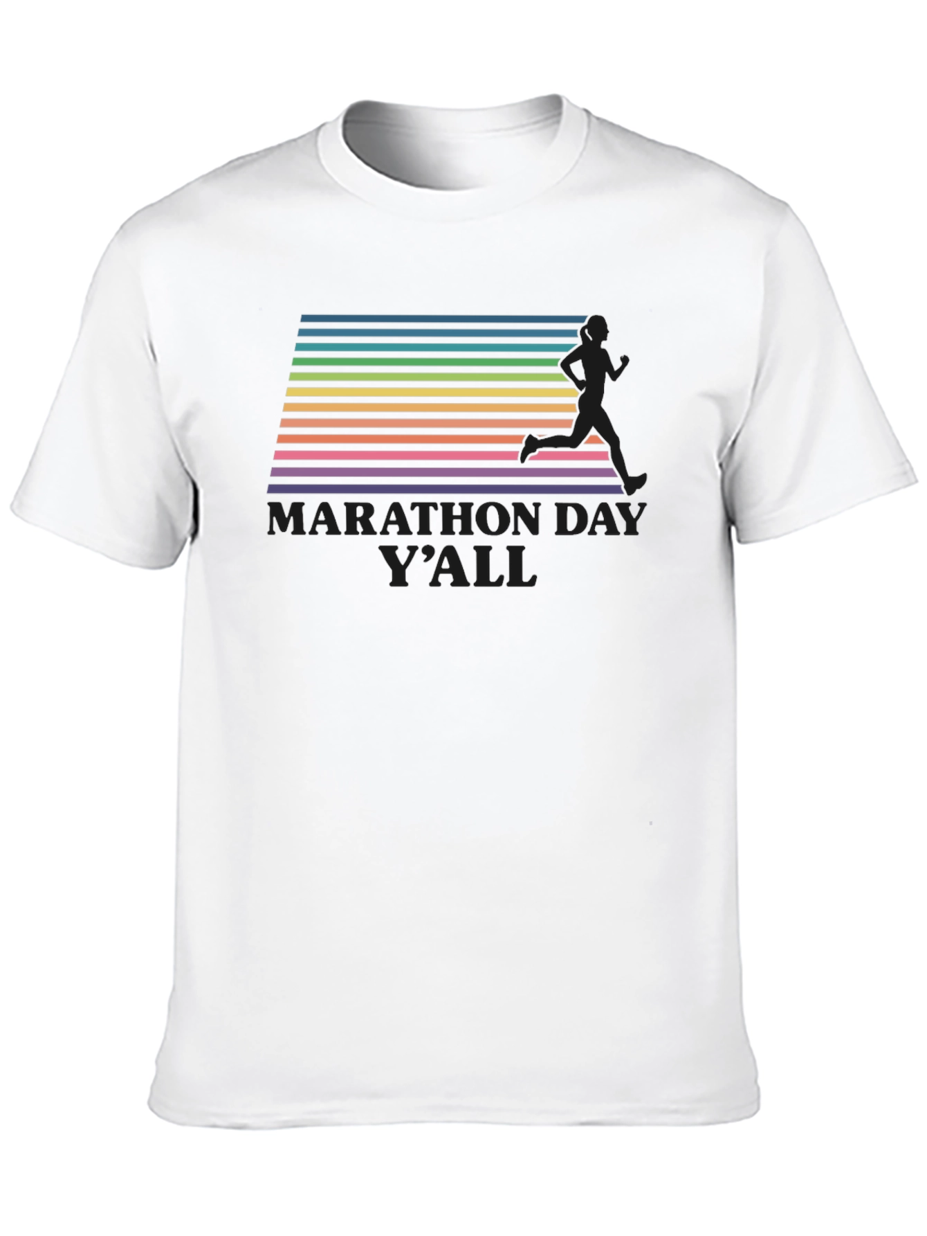 Marathon Day Yall Tee - Retro Runner