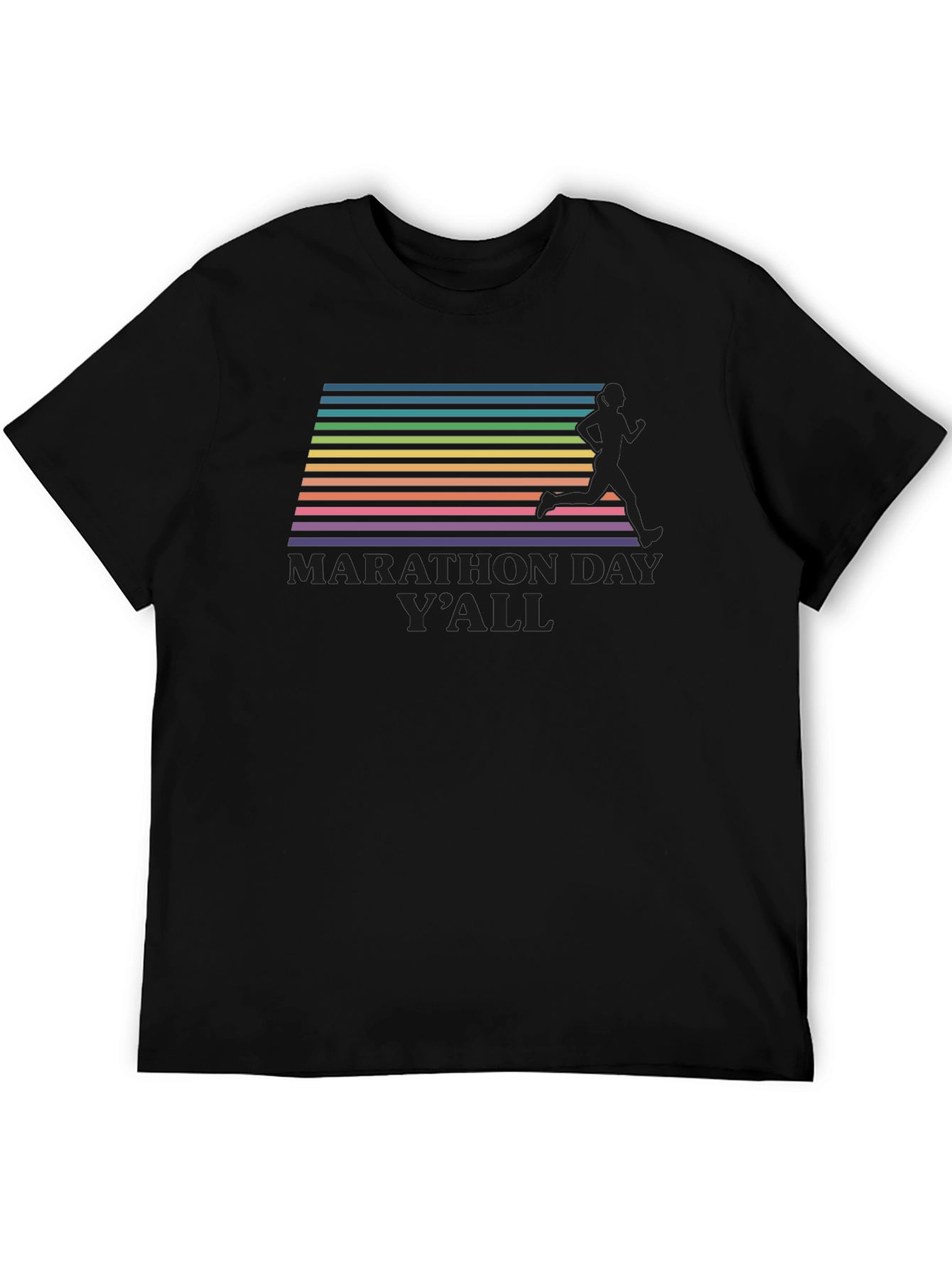 Marathon Day Yall Tee - Retro Runner