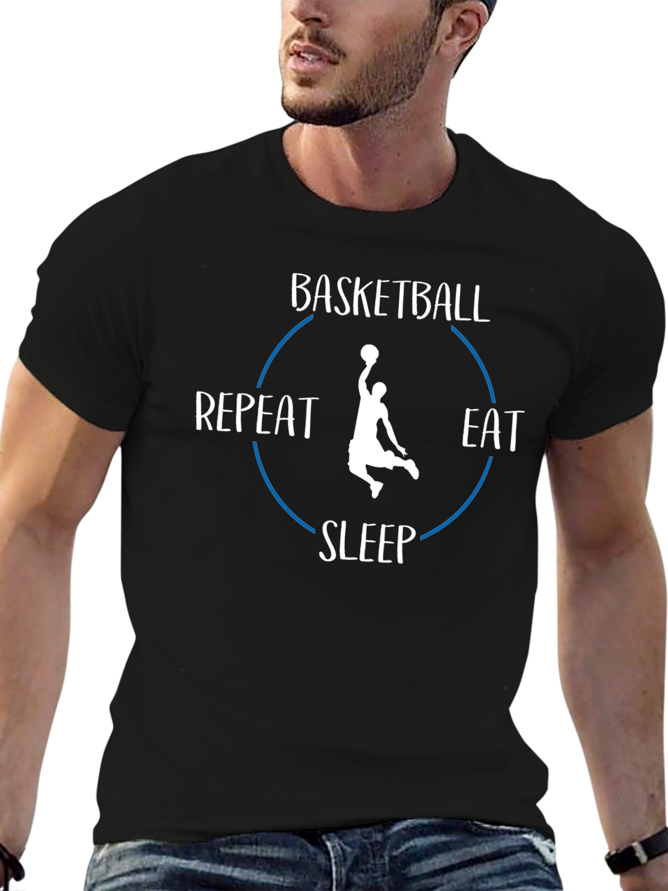 Basketball Eat Sleep Repeat T-Shirt